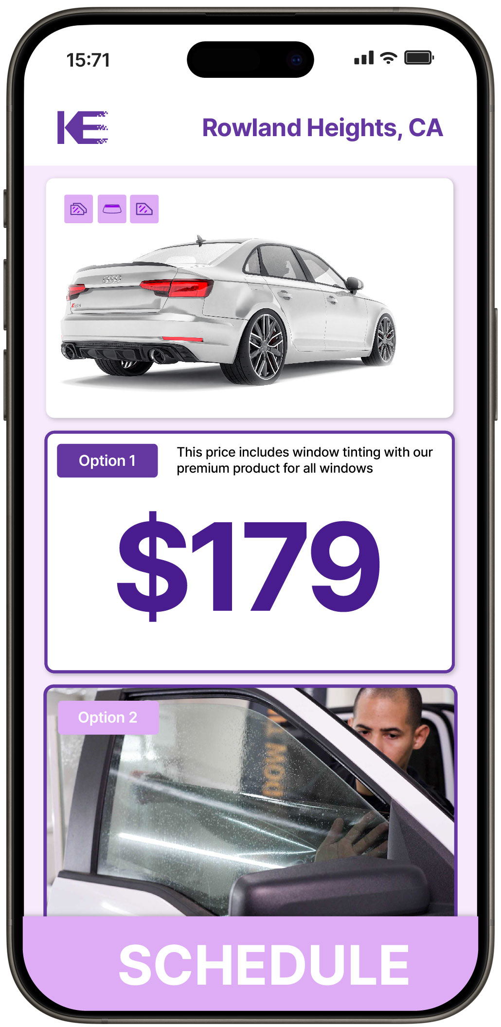 View Affordable Car Window Tinting Costs in Rowland Heights, California
