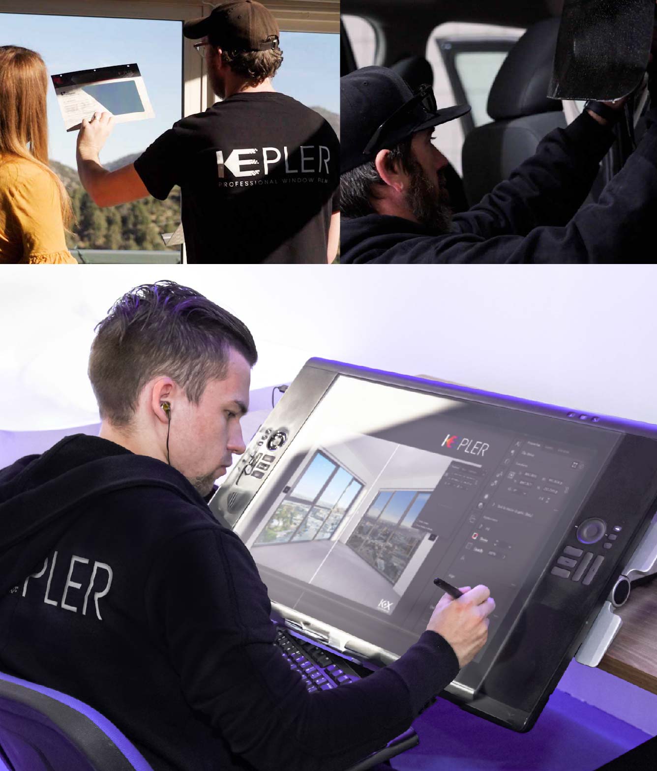 Kepler Specialist Performing Commercial Window Tinting in Pinellas Park Pinellas Park