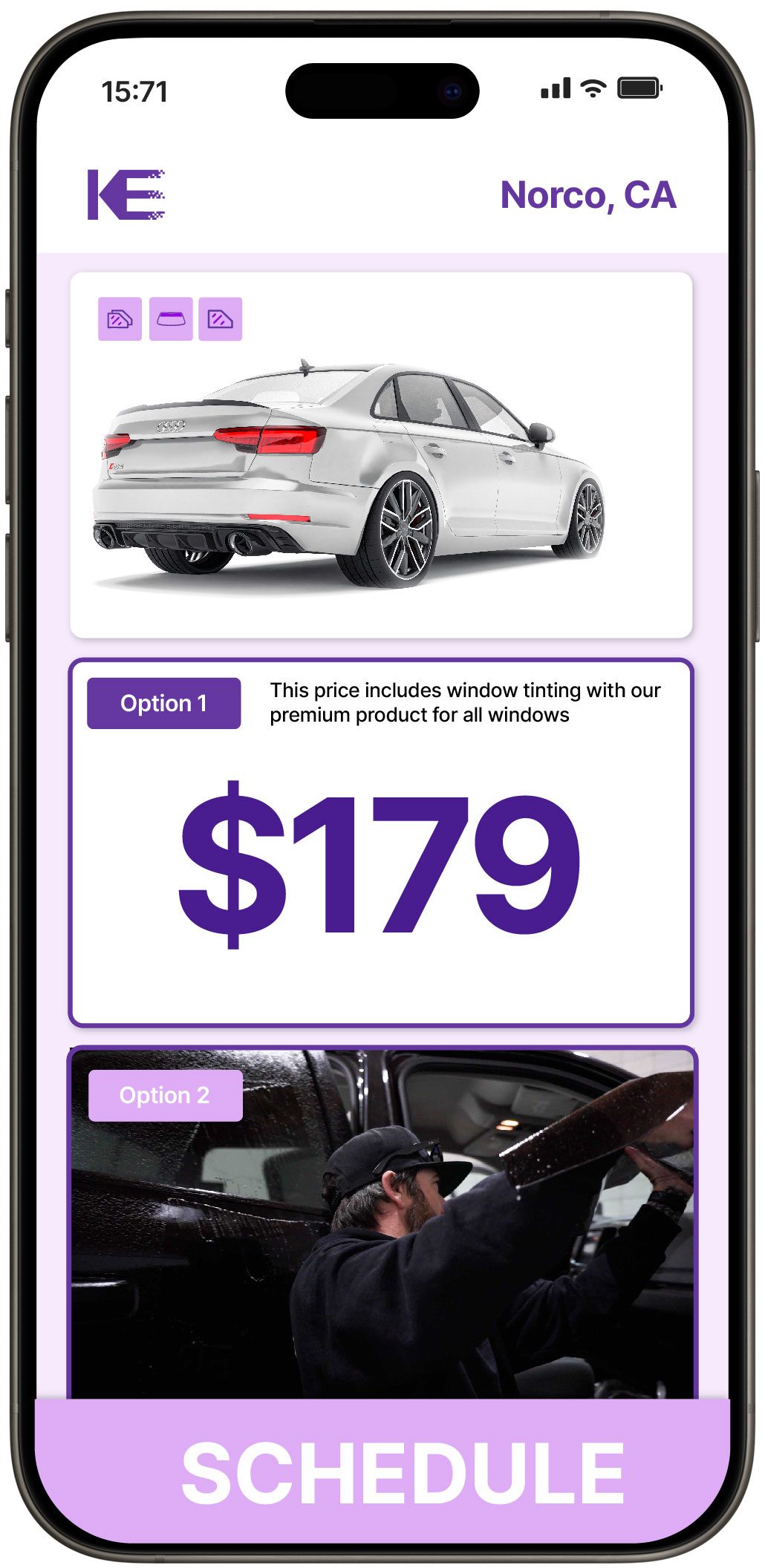 View Reasonable Car Window Tinting Rates in Norco, California
