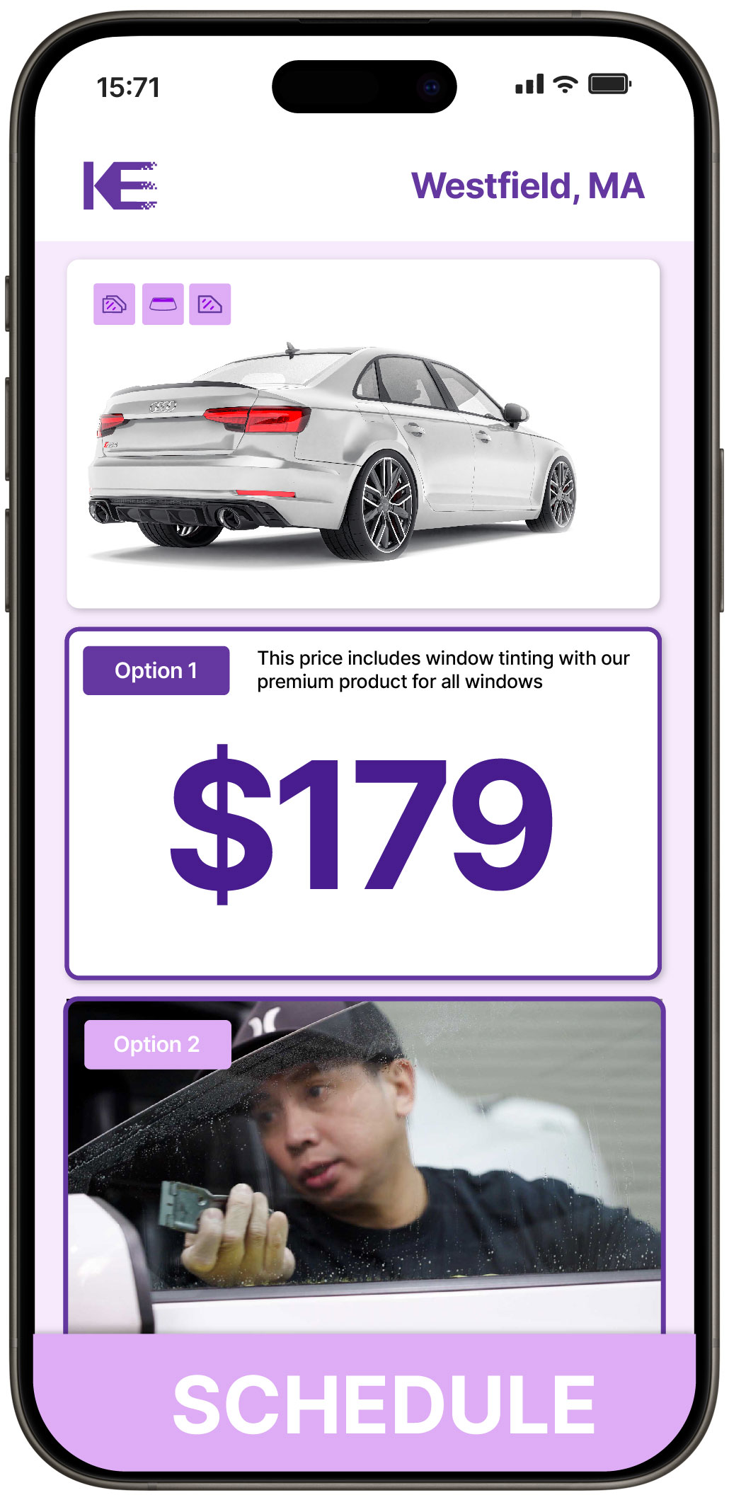 View Affordable Car Window Tinting Costs in Westfield, Massachusetts