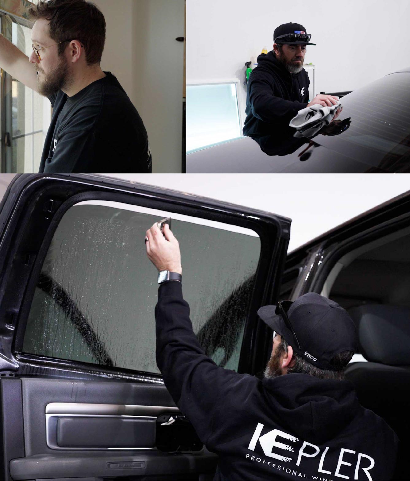Kepler Window Tinting Specialists at Work in Scott Depot, West Virginia