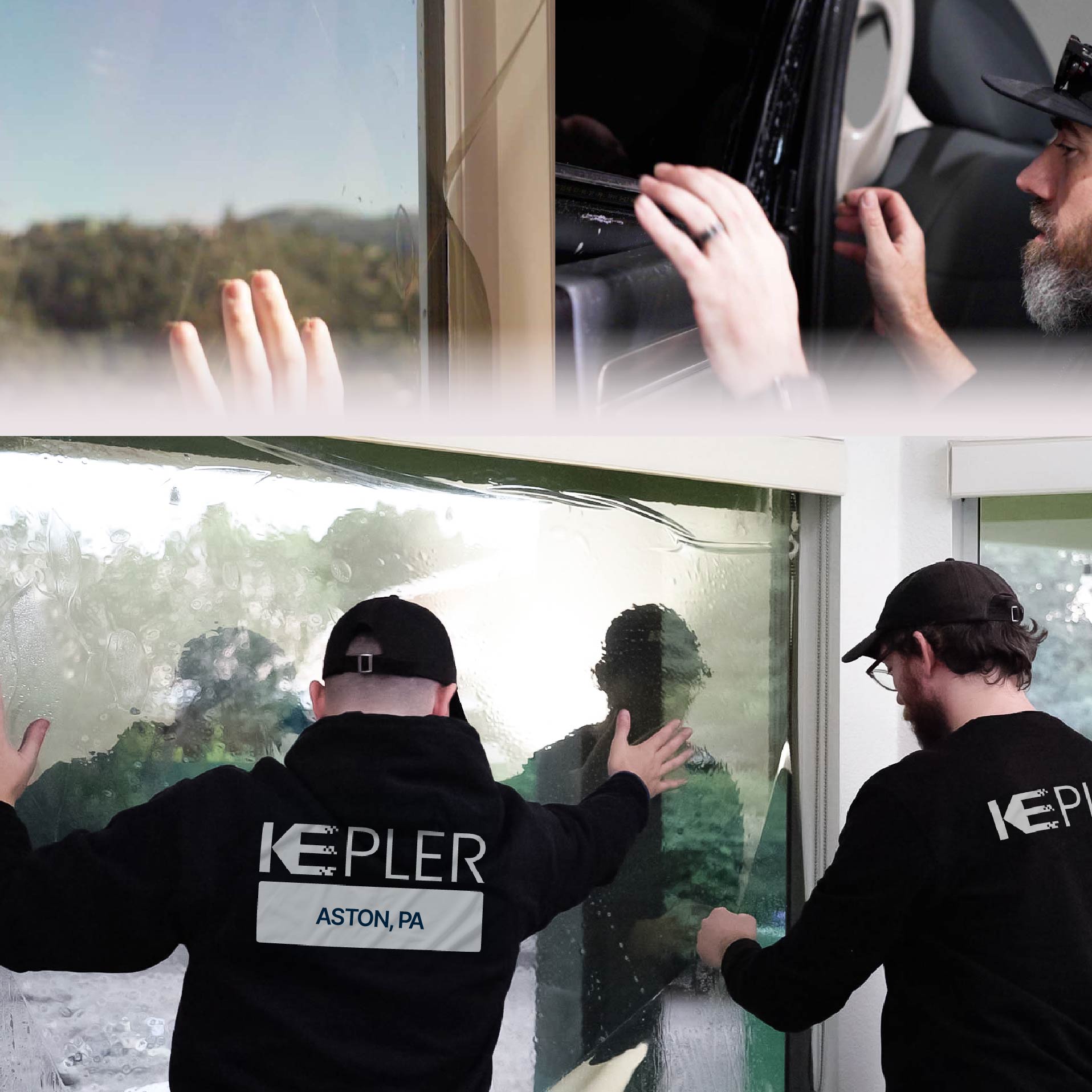 Kepler Specialist Performing Commercial Window Tinting in Aston Aston