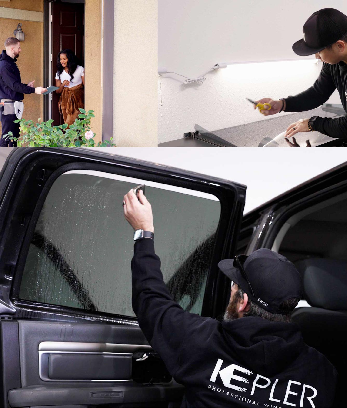 Kepler Window Tinting Specialists at Work in Shreveport, Louisiana