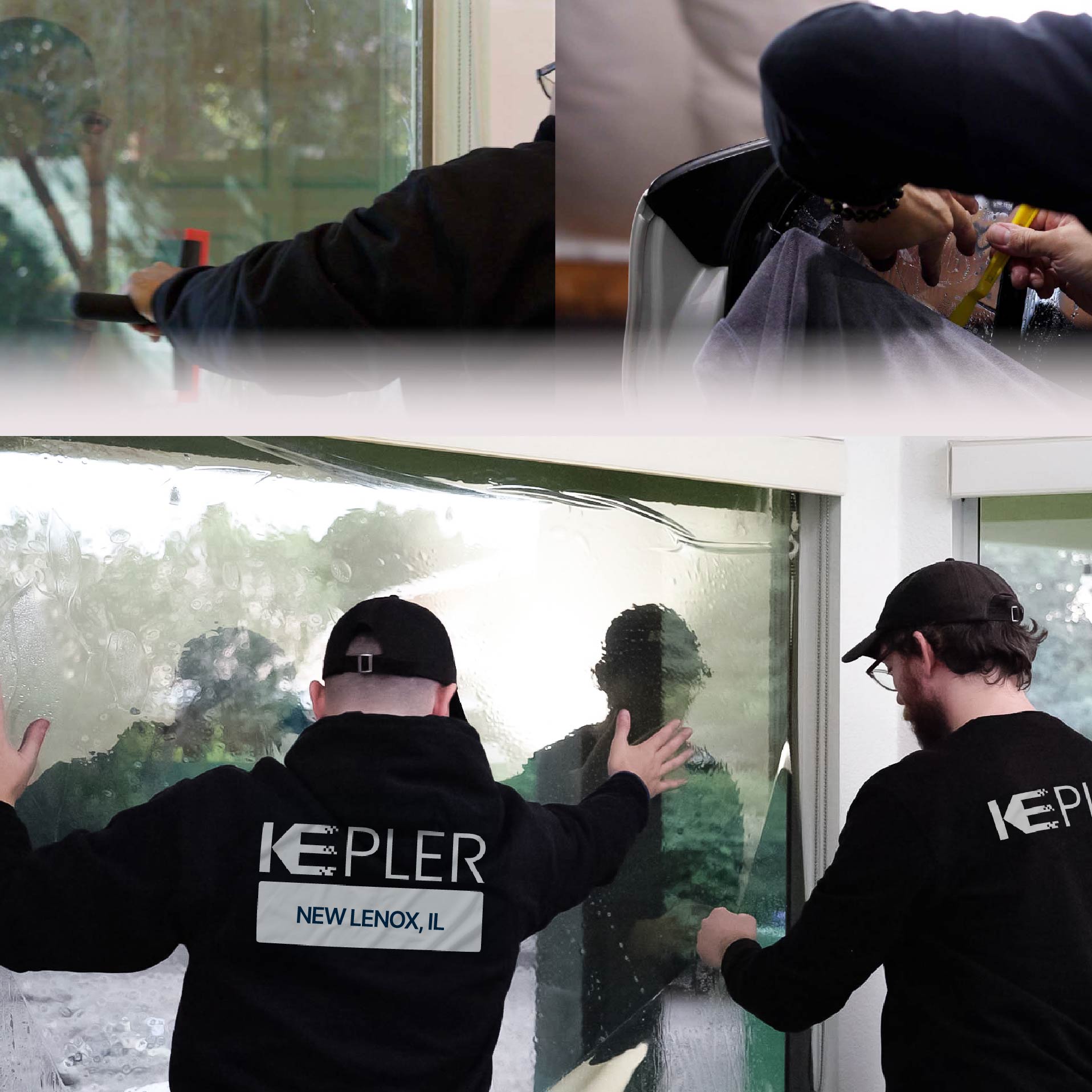 Kepler Specialist Performing Commercial Window Tinting in New Lenox New Lenox