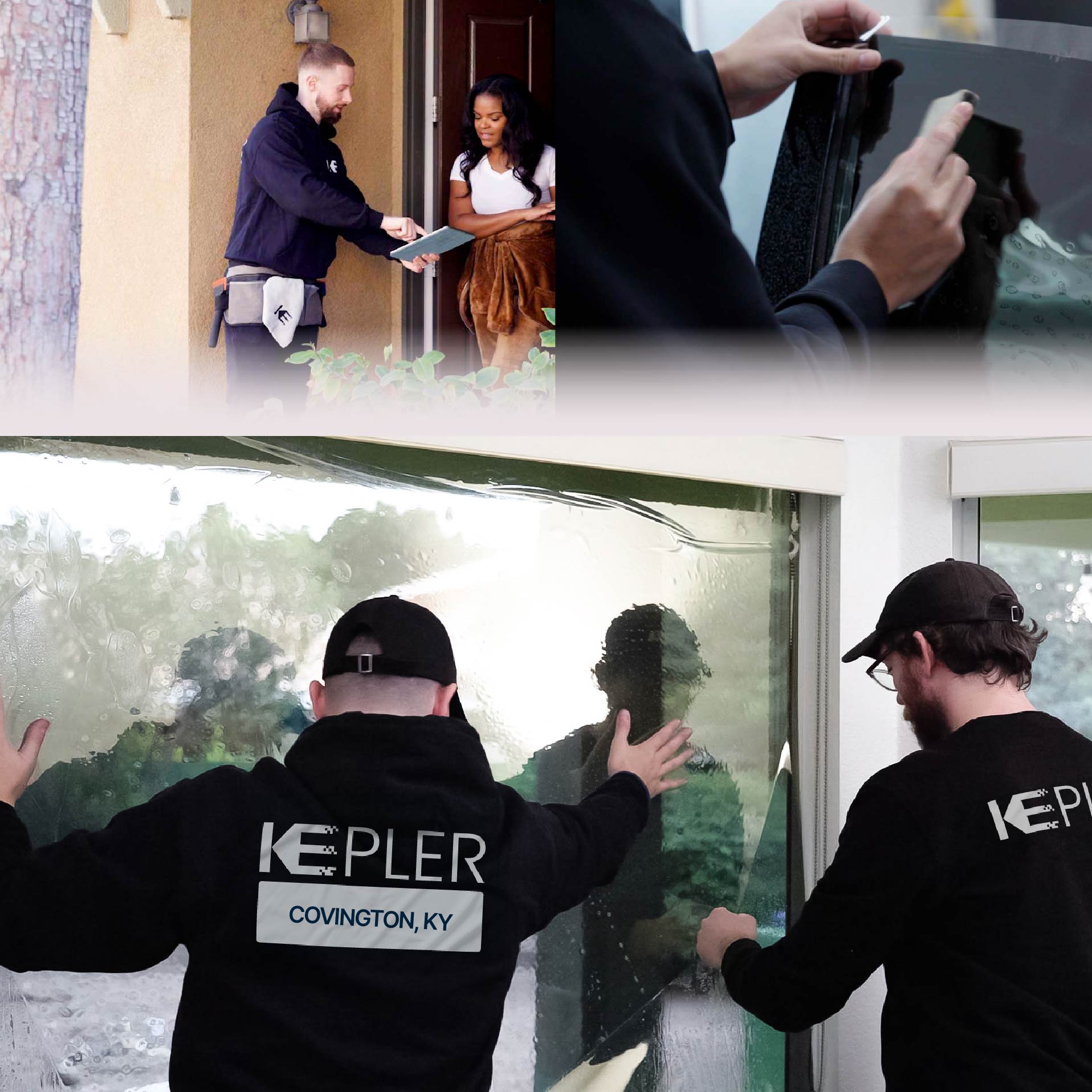 Kepler Specialist Performing Commercial Window Tinting in Covington Covington