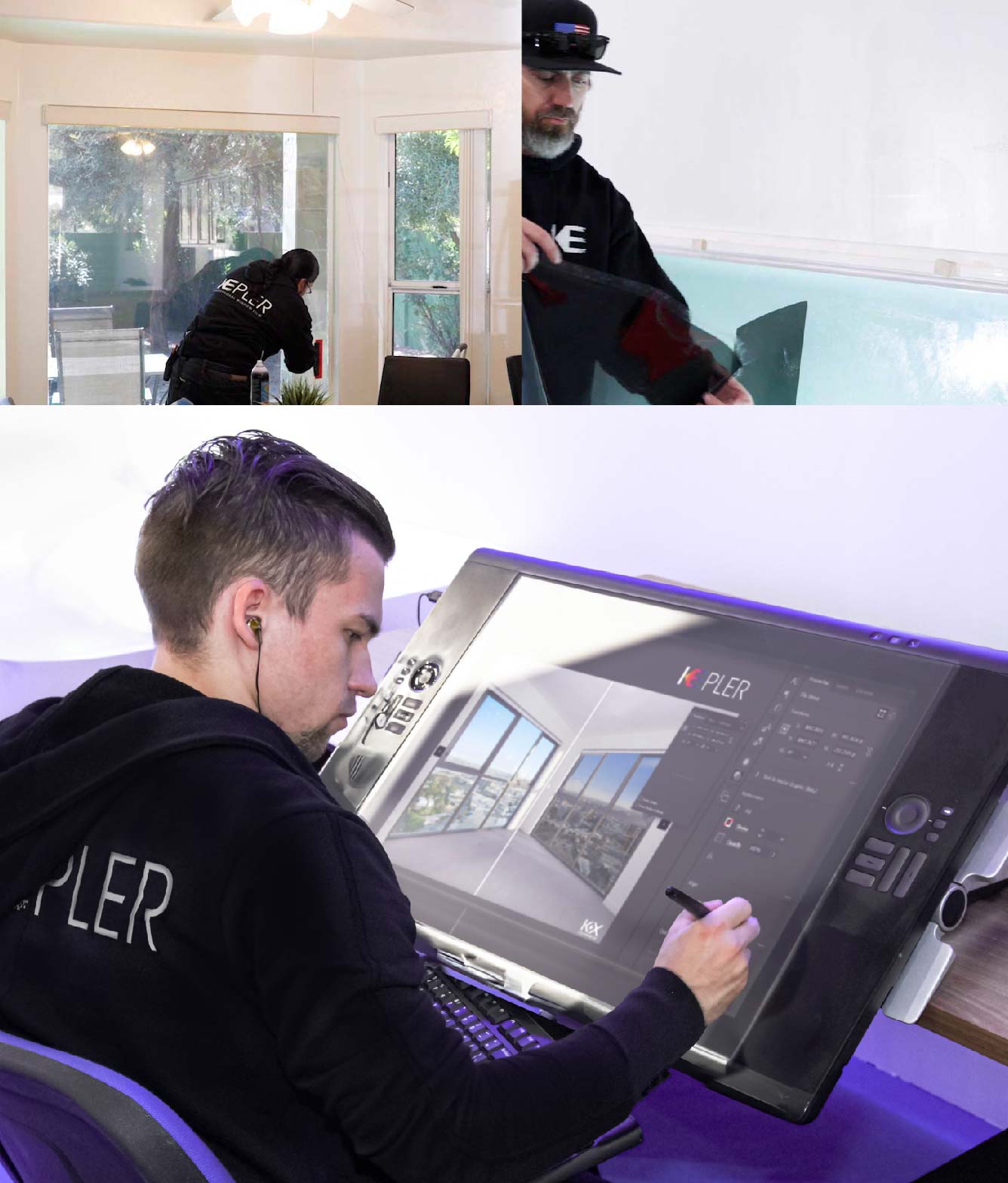 Kepler Specialist Performing Commercial Window Tinting in Louisville Louisville