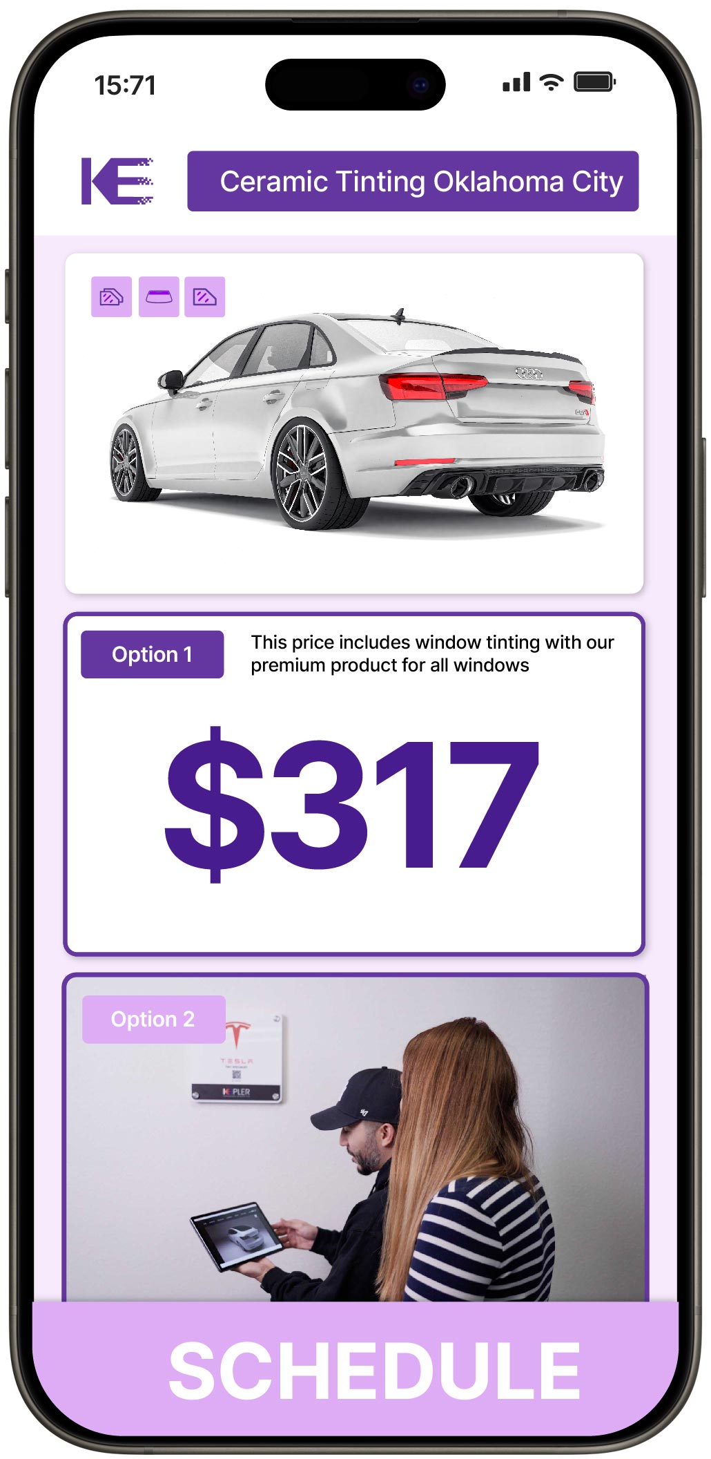 View Affordable Ceramic Window Tinting Prices in Oklahoma City, Oklahoma