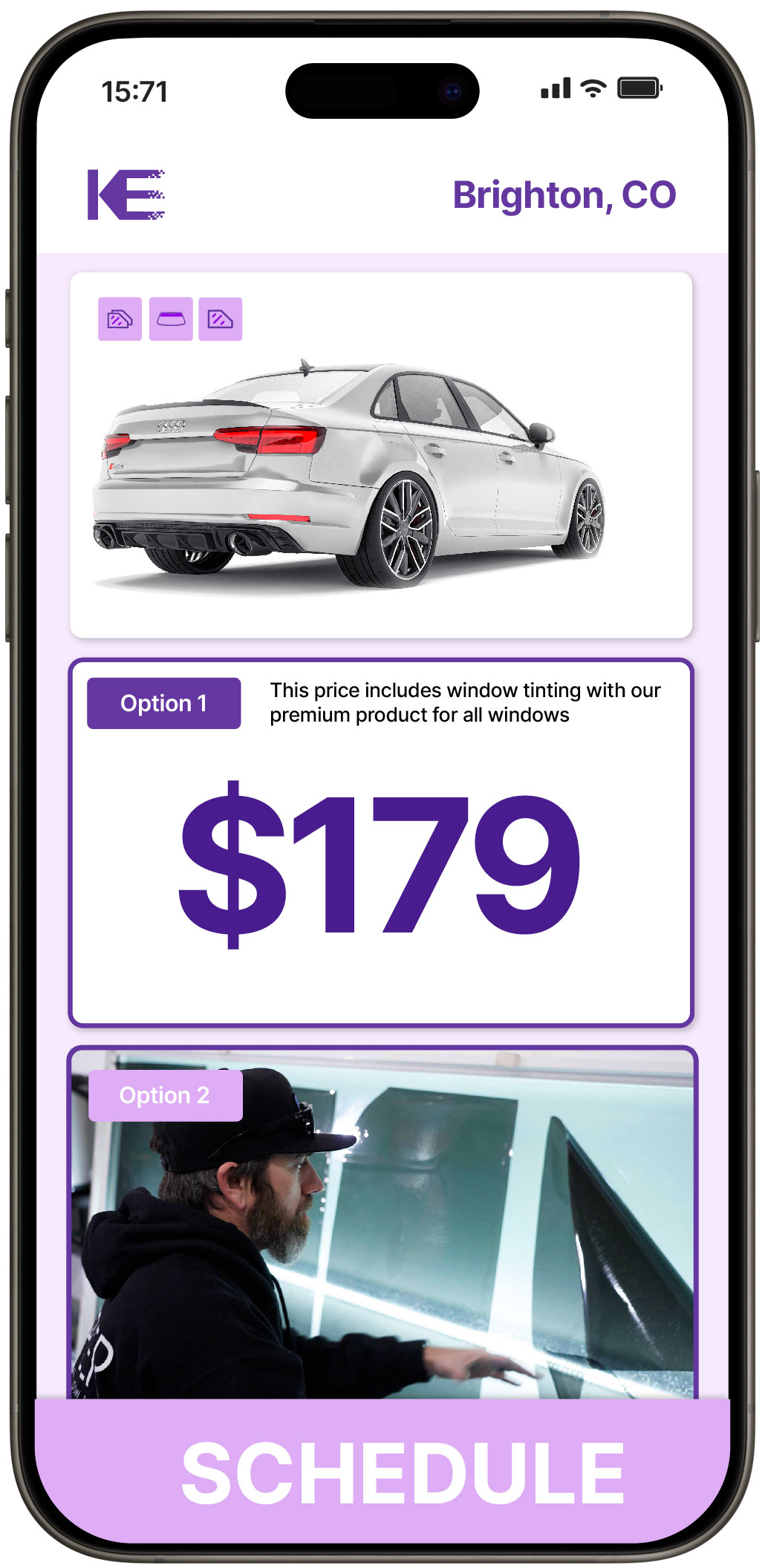 View Competitive Car Window Tinting Prices in Brighton, Colorado