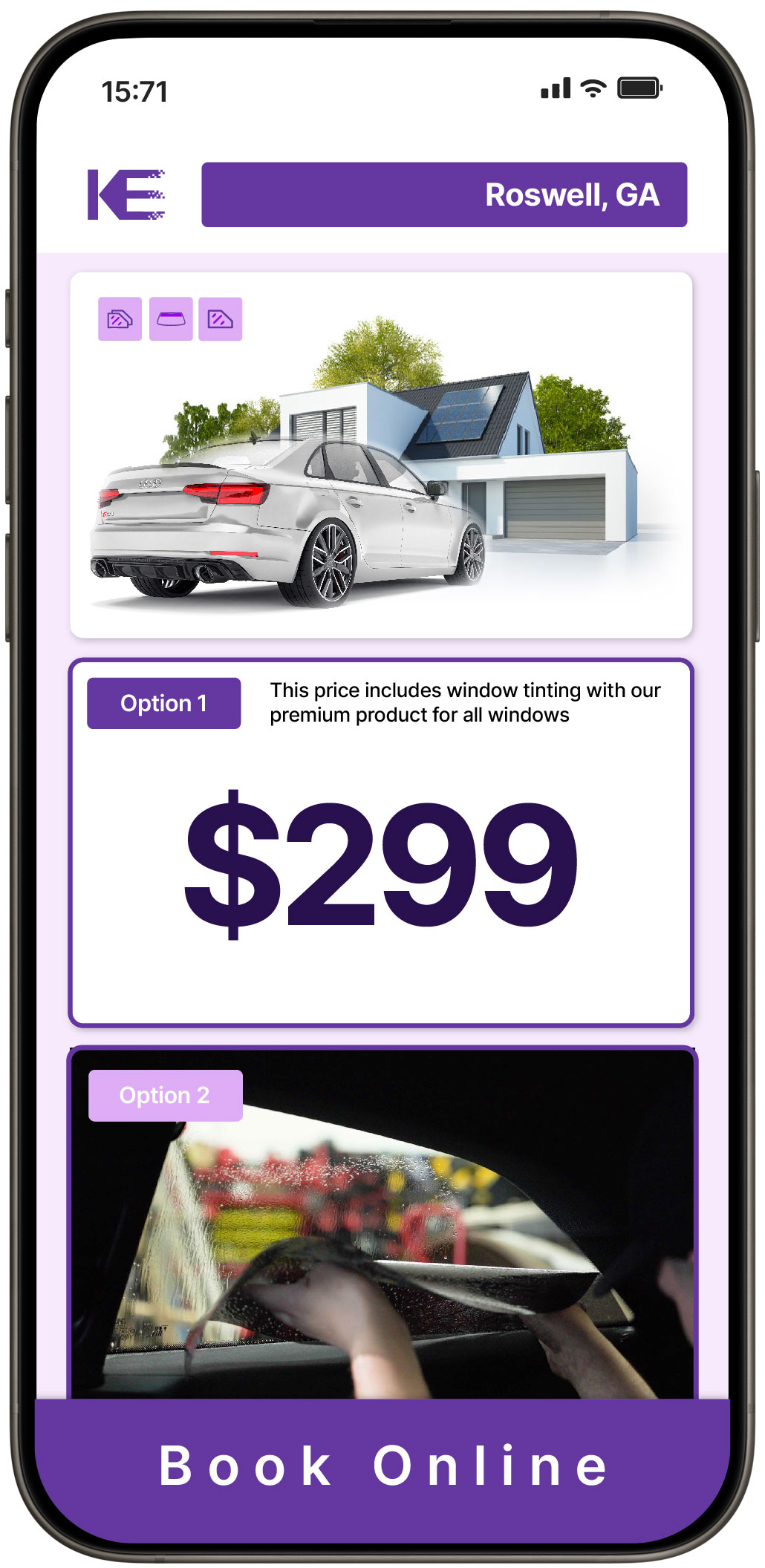 View Competitive Window Tinting Prices in Roswell, Georgia