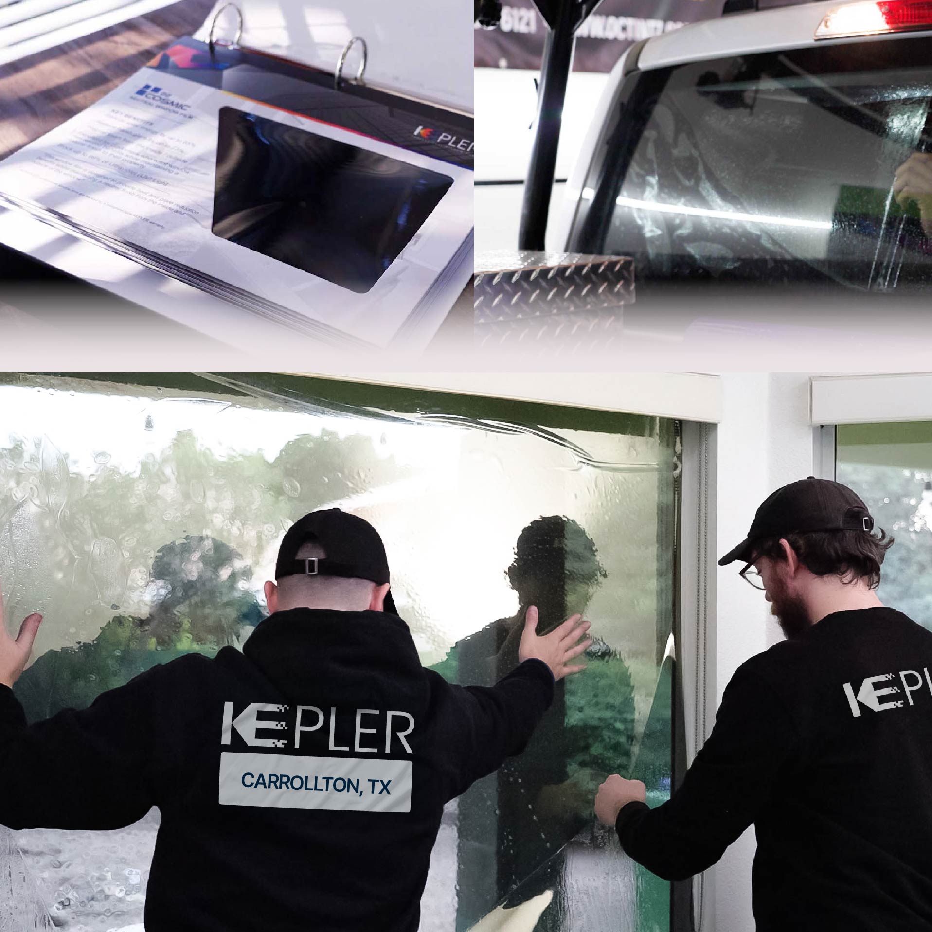 Kepler Specialist Performing Commercial Window Tinting in Carrollton Carrollton