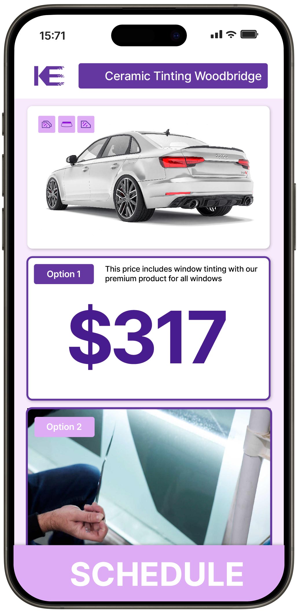View Affordable Ceramic Window Tinting Rates in Woodbridge, Virginia