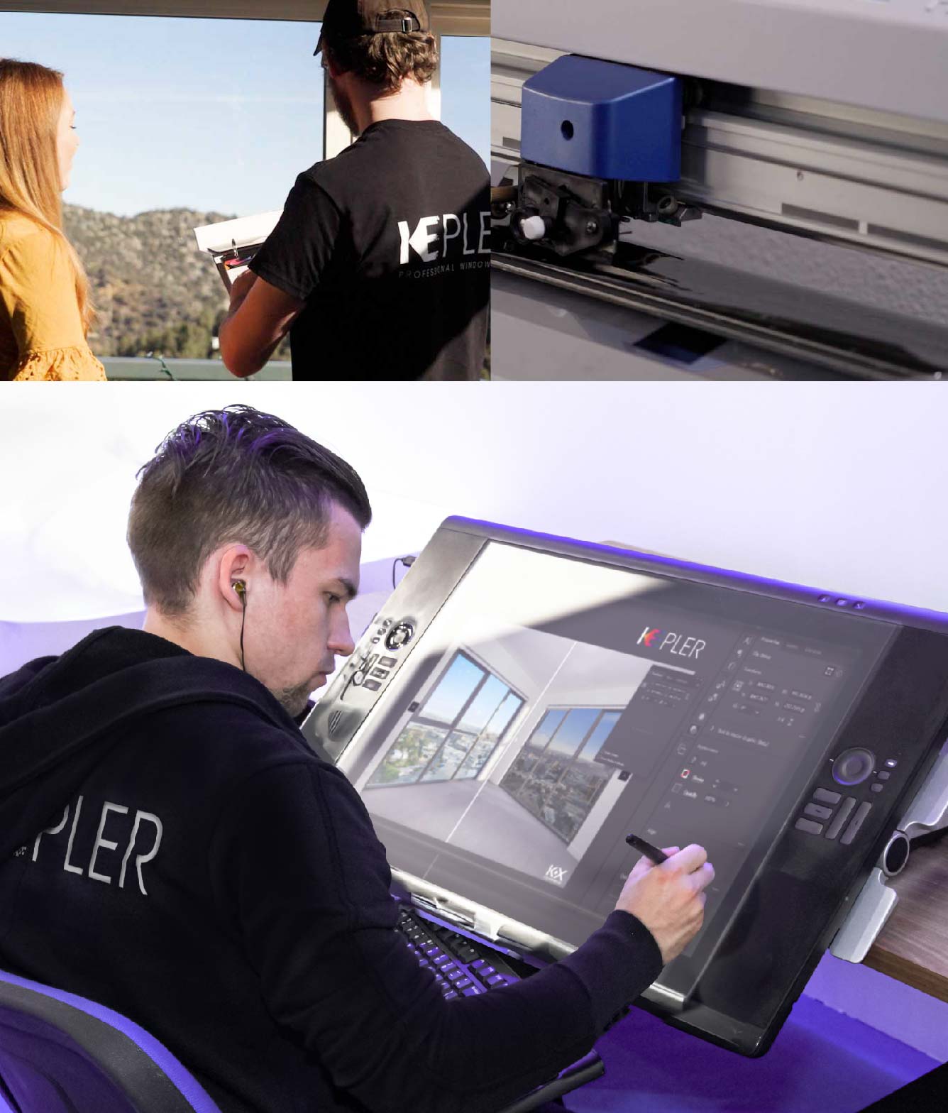 Kepler Specialist Performing Commercial Window Tinting in Petersburg Petersburg