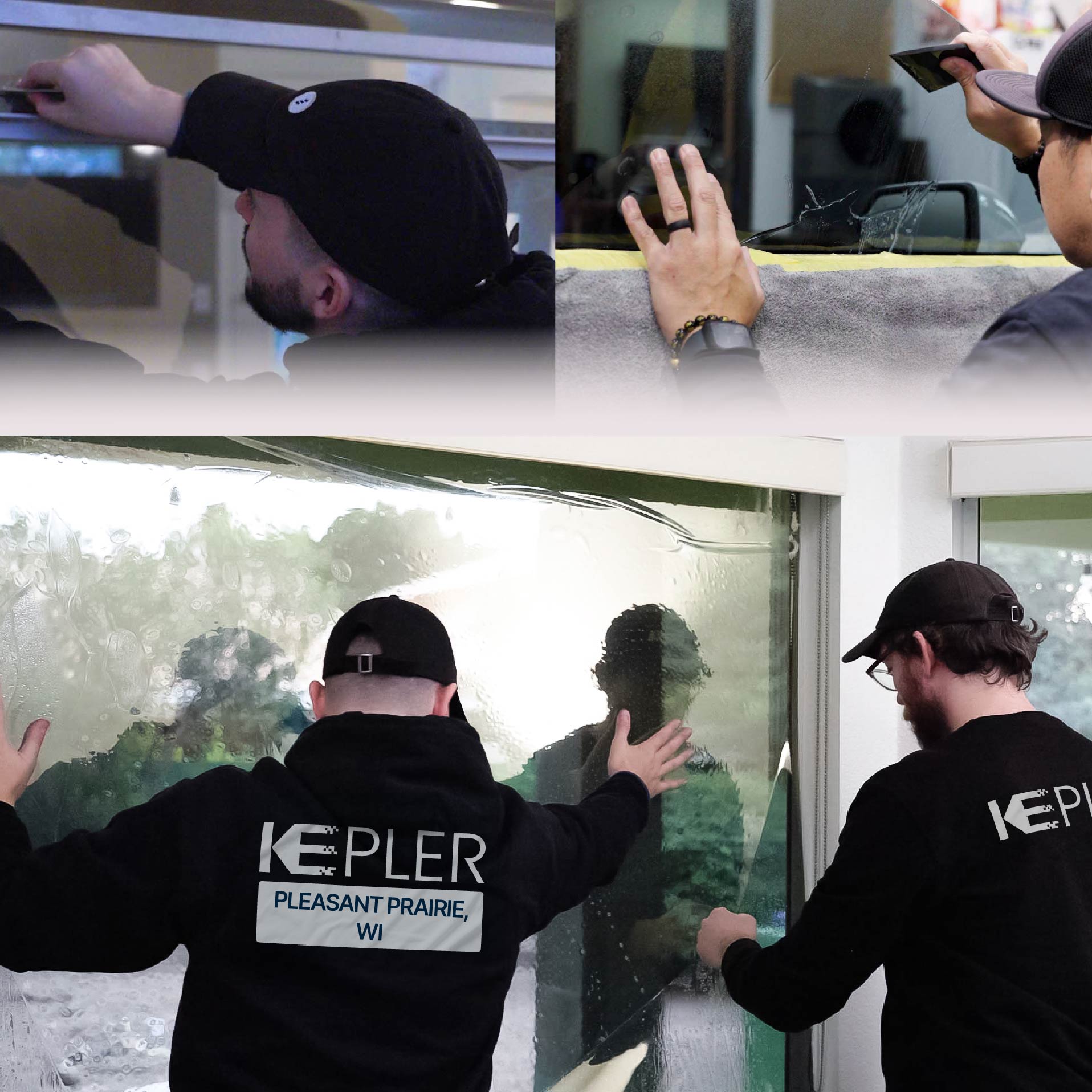 Kepler Specialist Performing Commercial Window Tinting in Pleasant Prairie Pleasant Prairie