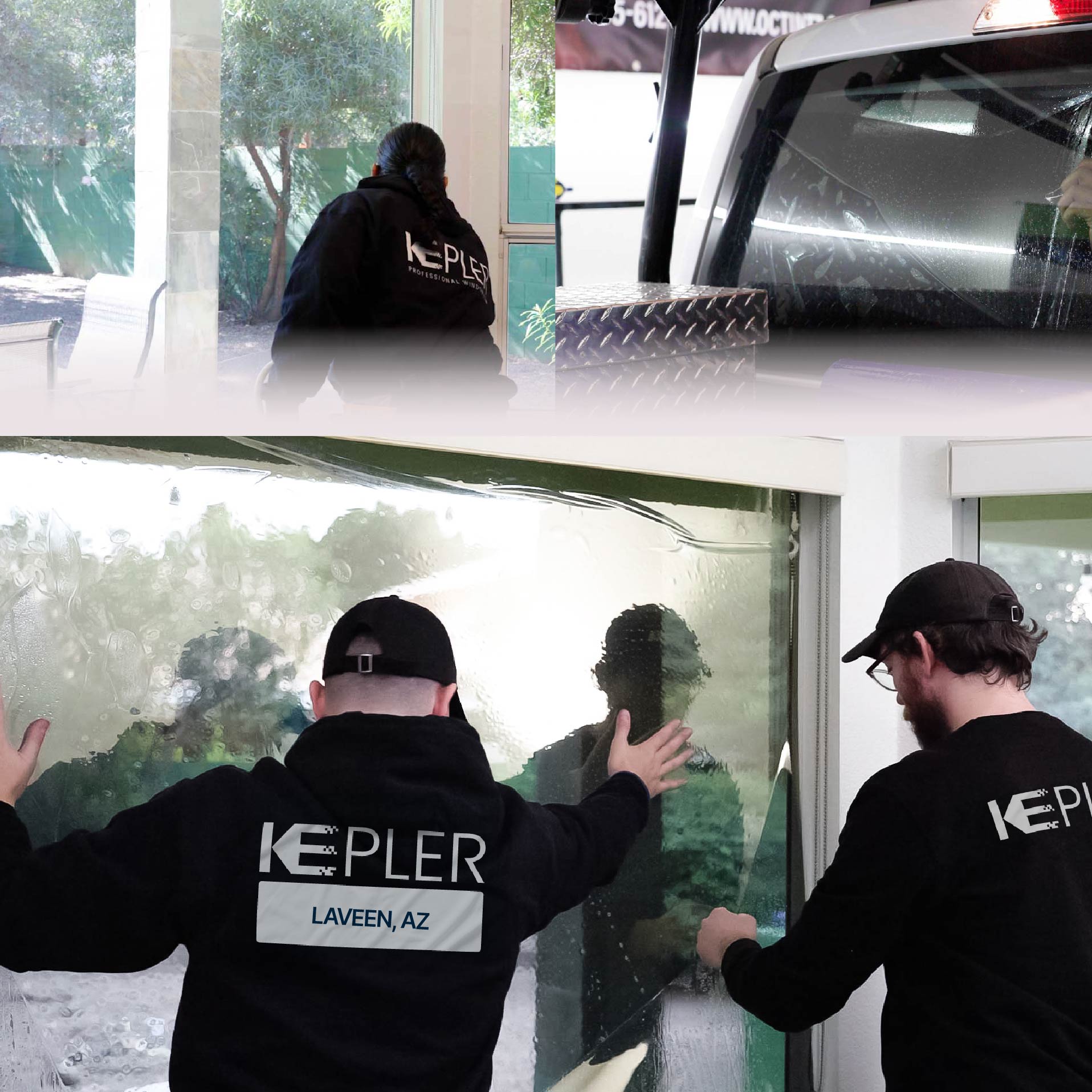 Kepler Specialist Performing Commercial Window Tinting in Laveen Laveen