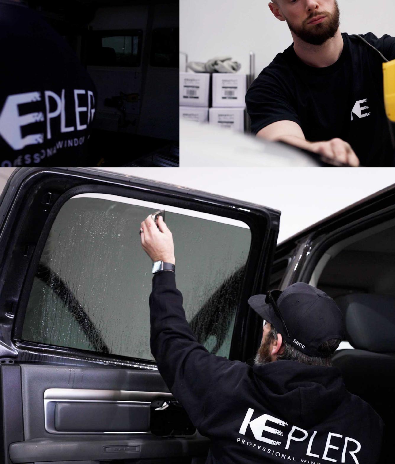 Kepler Window Tinting Specialists at Work in Mount Vernon, Ohio