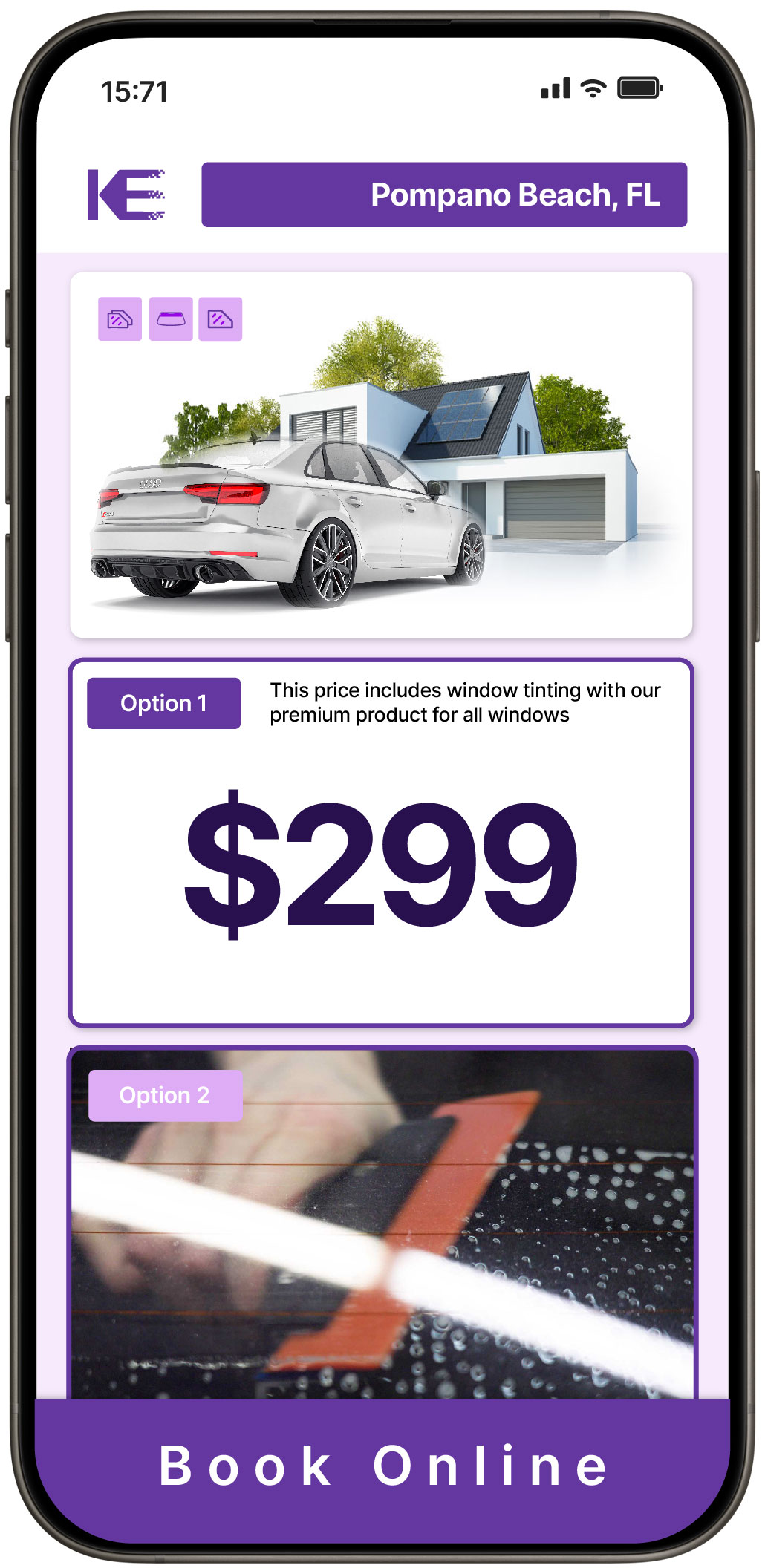 View Competitive Window Tinting Prices in Pompano Beach, Florida