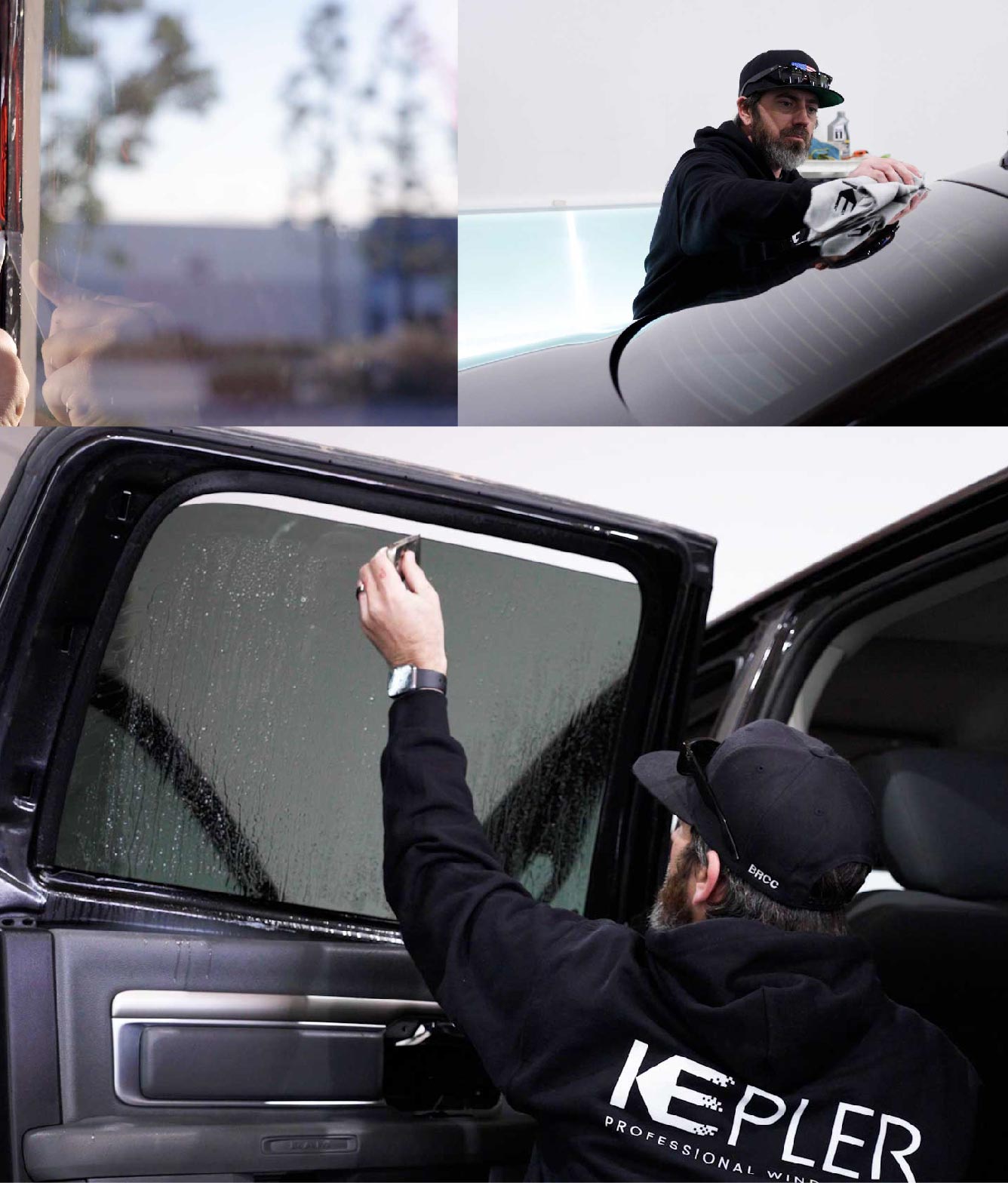 Kepler Window Tinting Specialists at Work in Pompano Beach, Florida