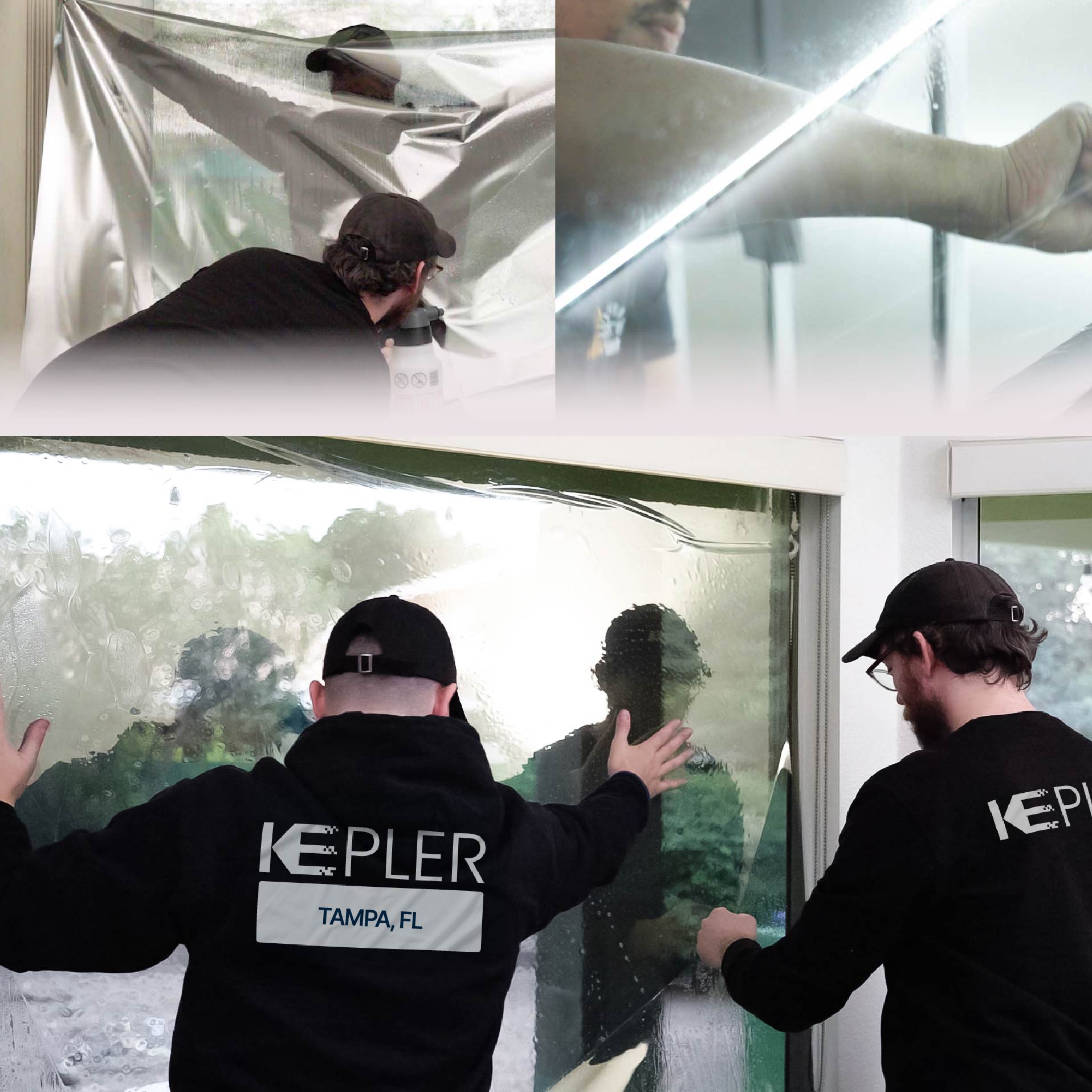Kepler Specialist Performing Commercial Window Tinting in Tampa Tampa