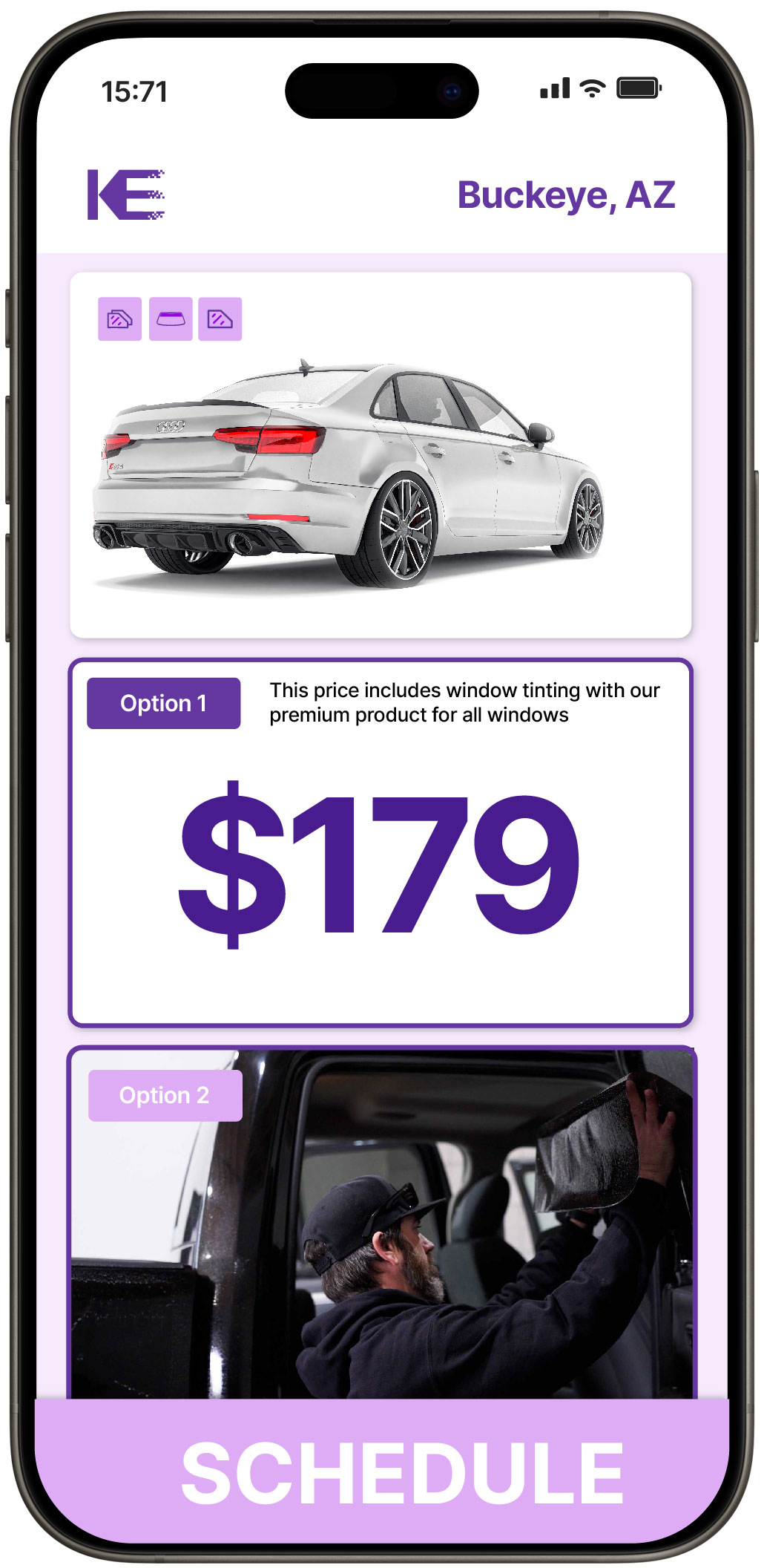 View Competitive Car Window Tinting Prices in Buckeye, Arizona