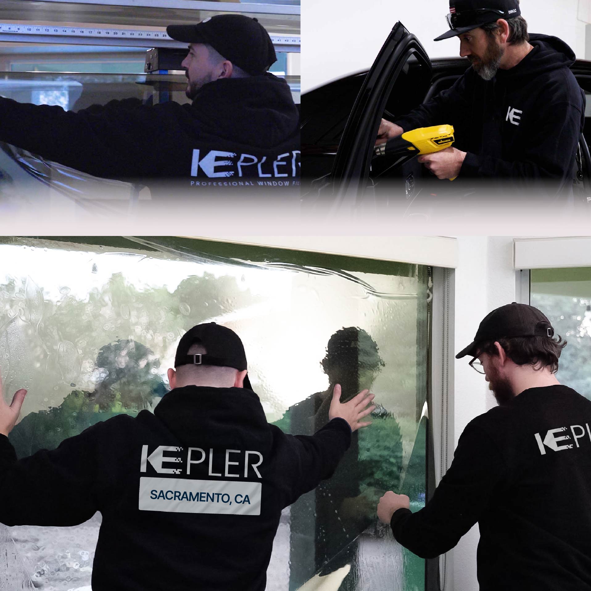 Kepler Specialist Performing Commercial Window Tinting in Sacramento Sacramento