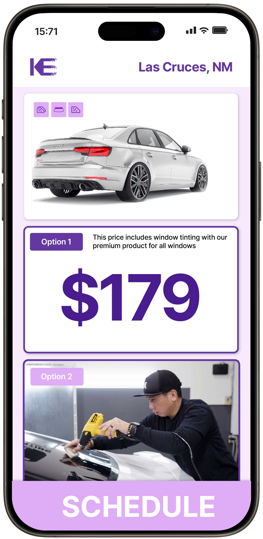View Competitive Car Window Tinting Rates in Las Cruces, New Mexico