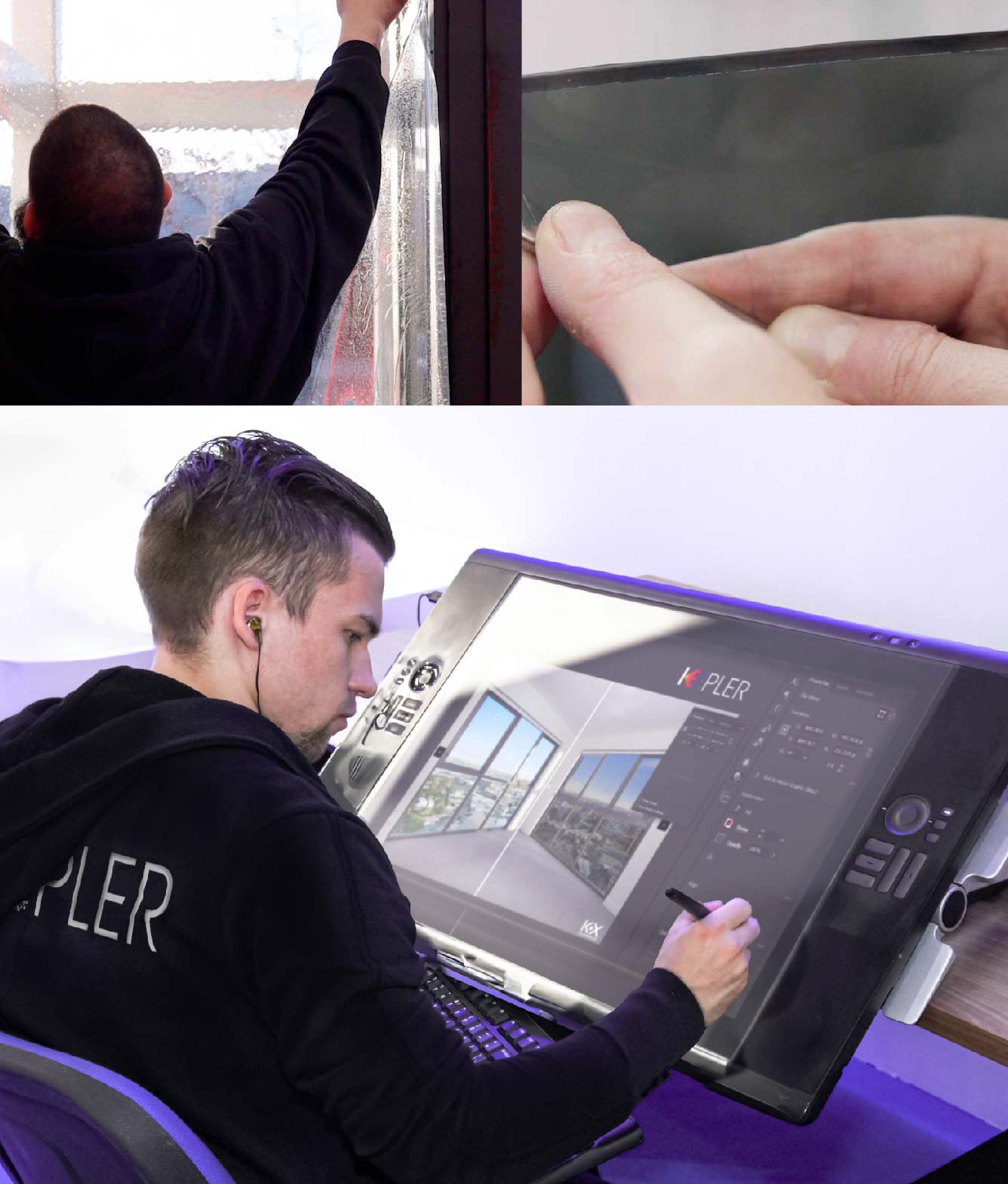 Kepler Specialist Performing Commercial Window Tinting in Plainville Plainville