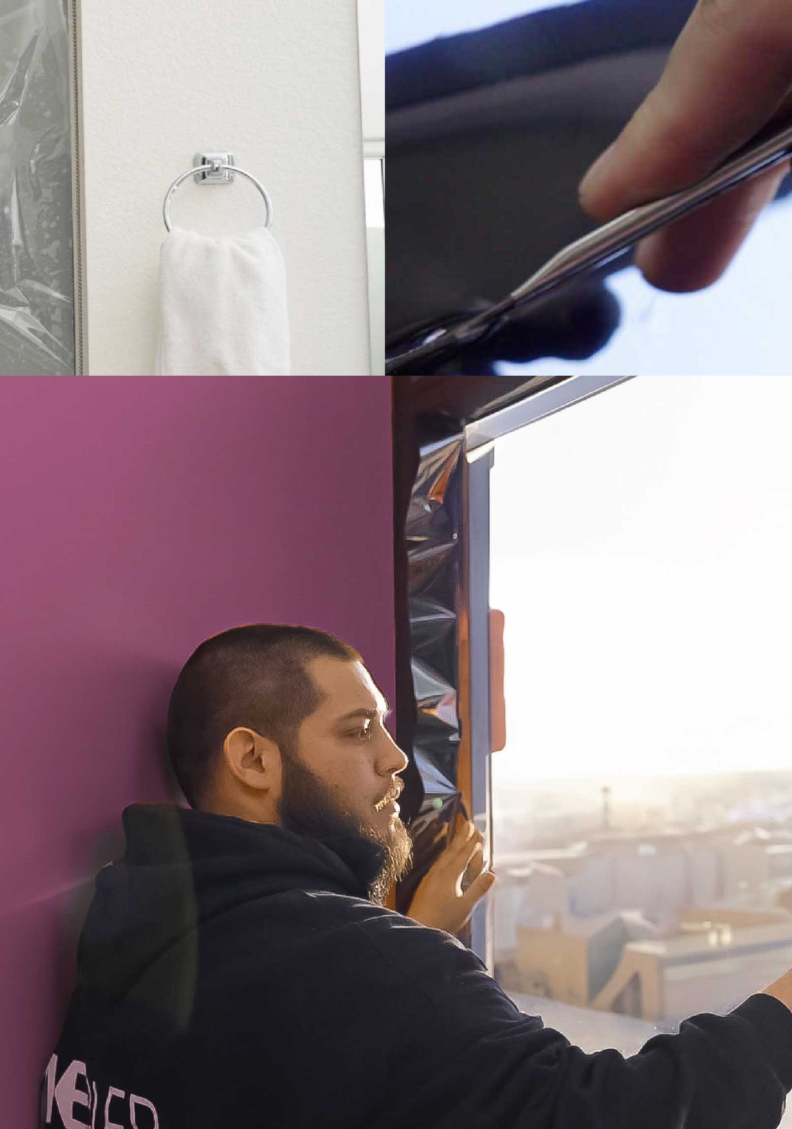 Kepler Specialist Installing Security Window Film in Belleville New Jersey