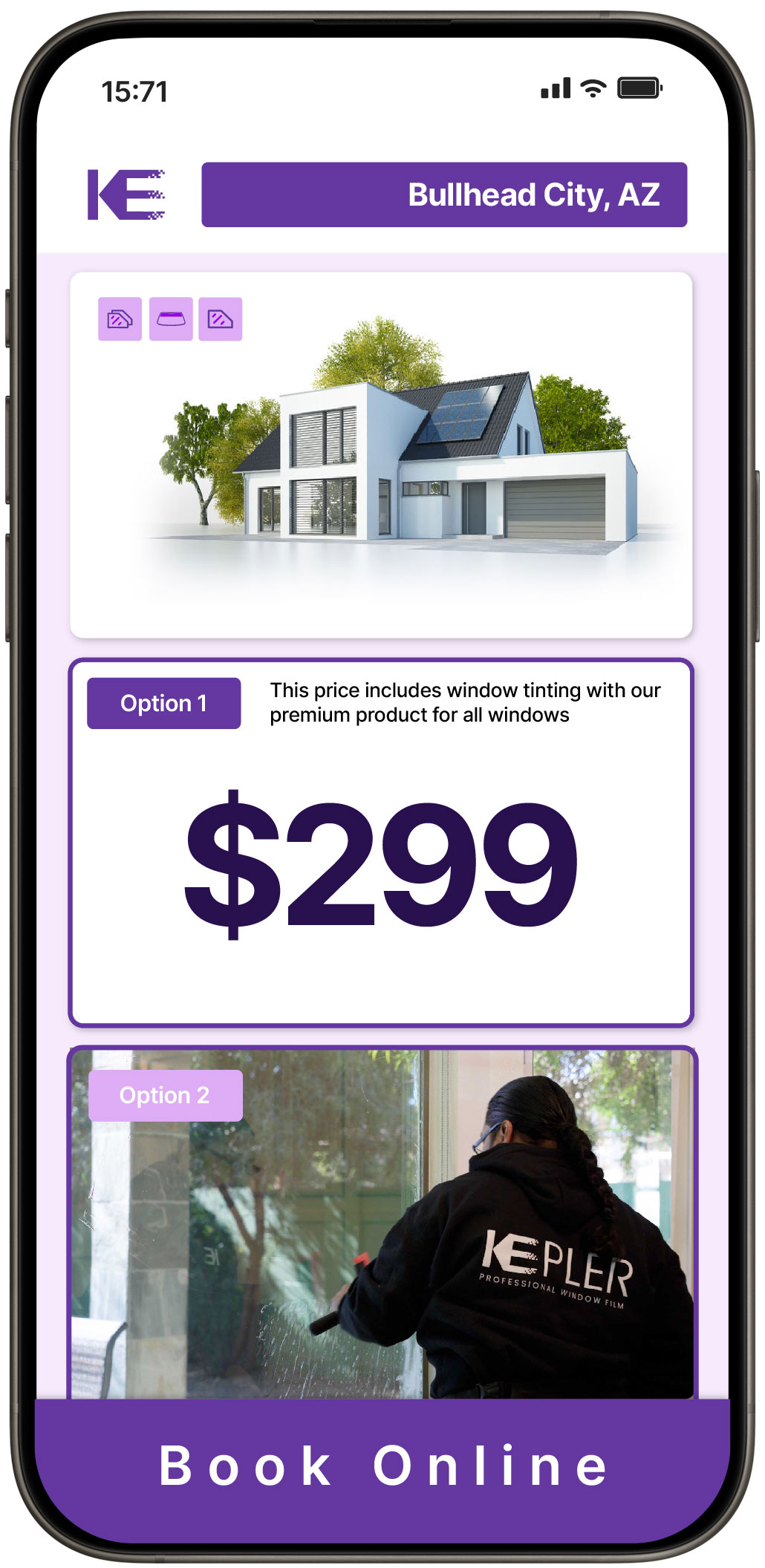 View Affordable Home Window Tinting Costs in Bullhead City, Arizona