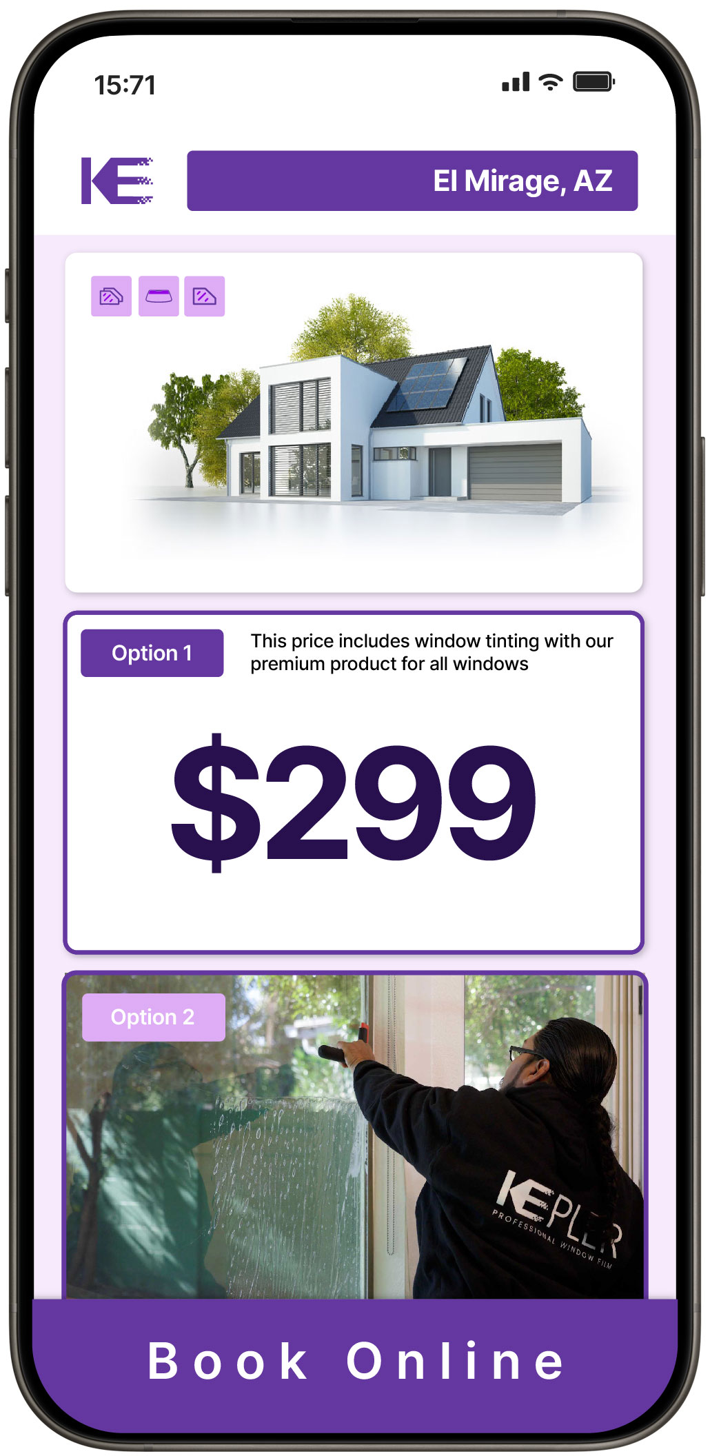 View Reasonable Home Window Tinting Costs in El Mirage, Arizona