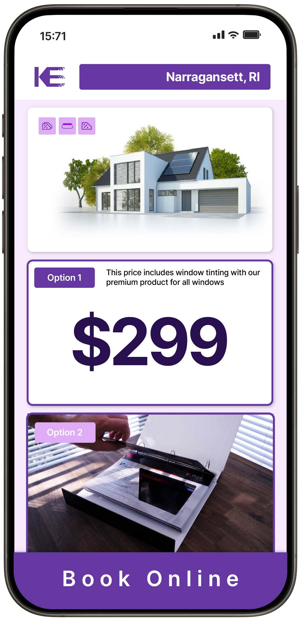 View Affordable Home Window Tinting Prices in Narragansett, Rhode Island