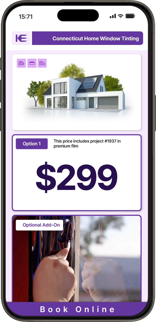 View Detailed Home Window Tinting Pricing in Connecticut