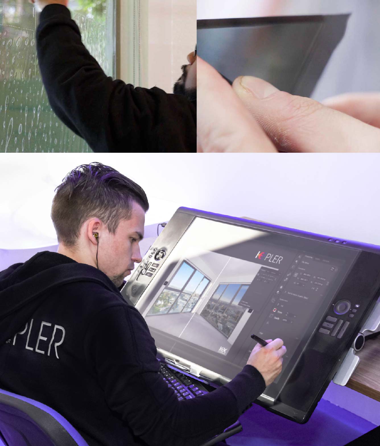 Kepler Specialist Performing Commercial Window Tinting in Pawtucket Pawtucket