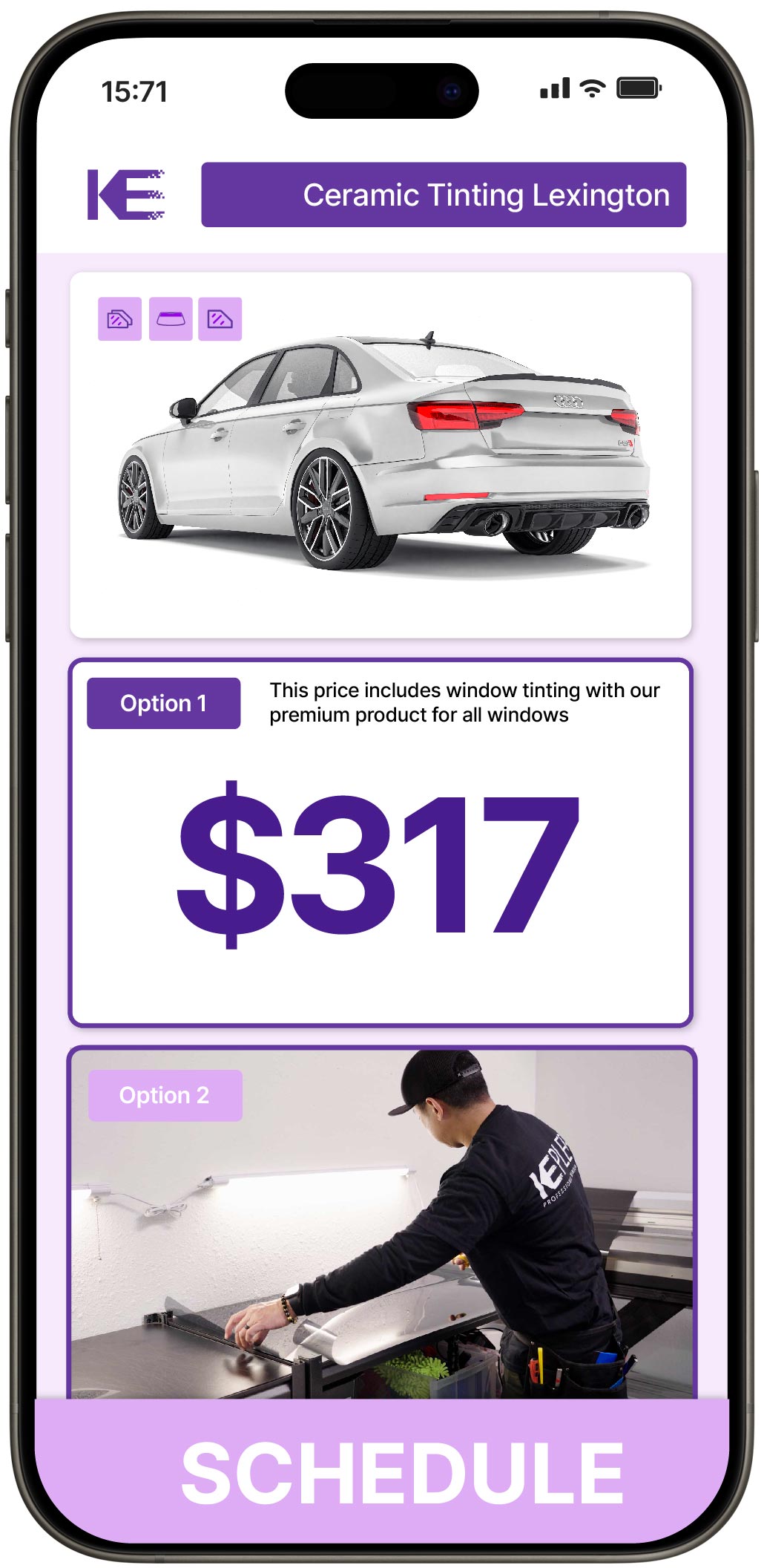 View Competitive Ceramic Window Tinting Prices in Lexington, South Carolina