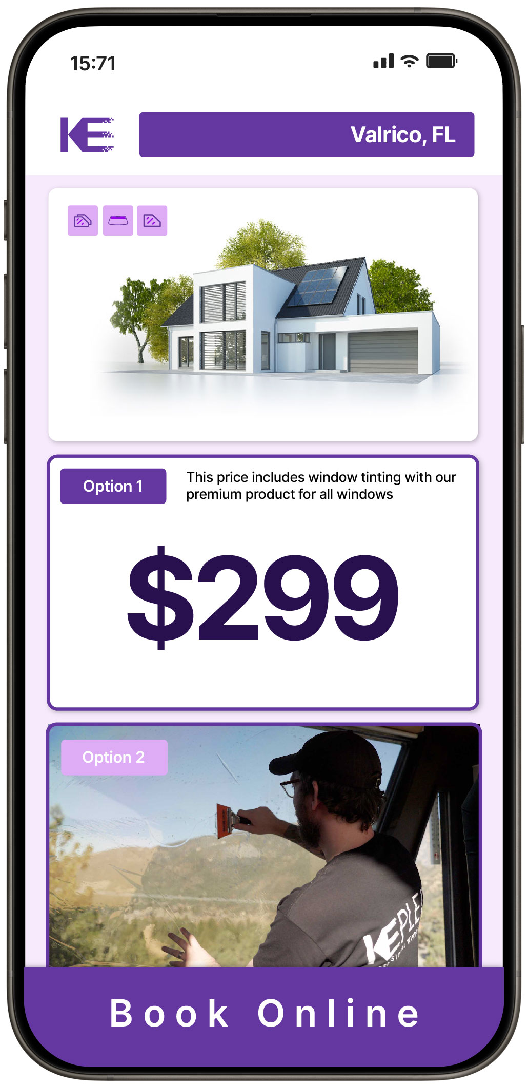 View Competitive Home Window Tinting Prices in Valrico, Florida
