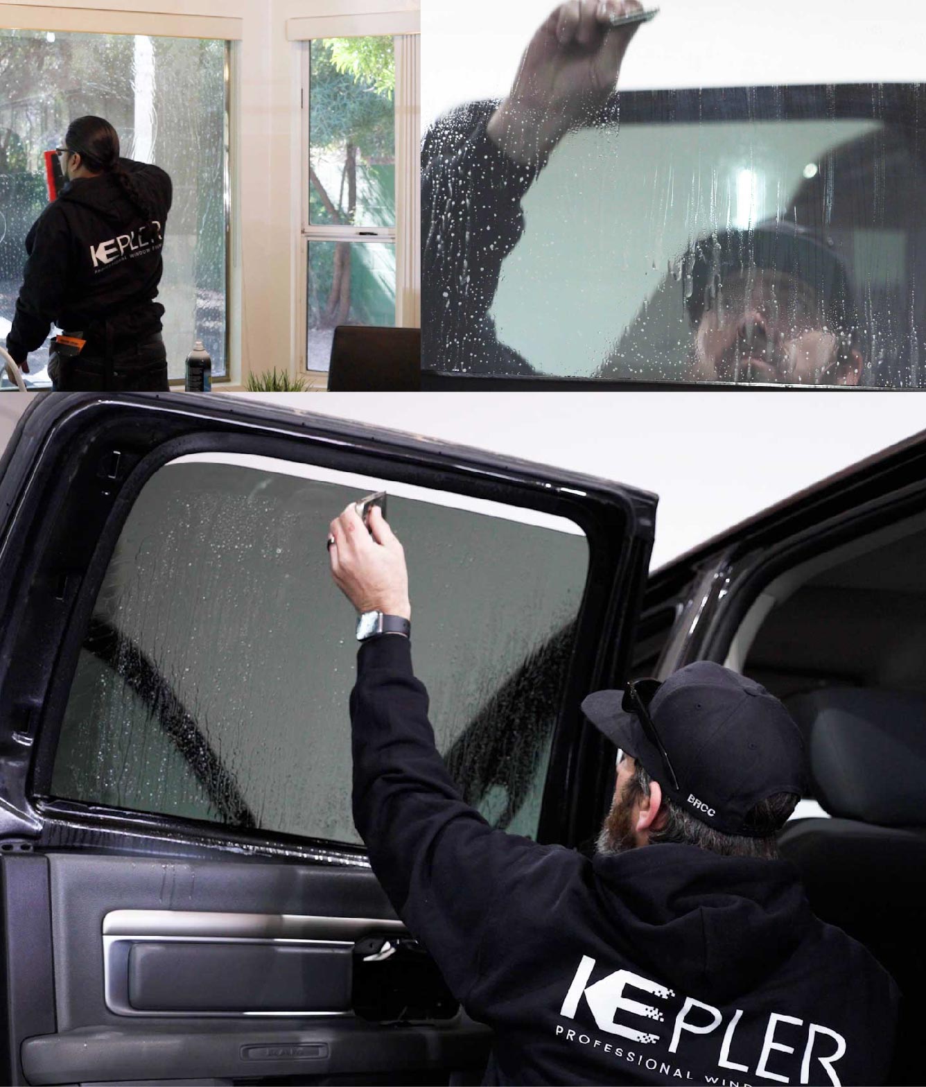 Kepler Window Tinting Specialists at Work in Lynbrook, New York