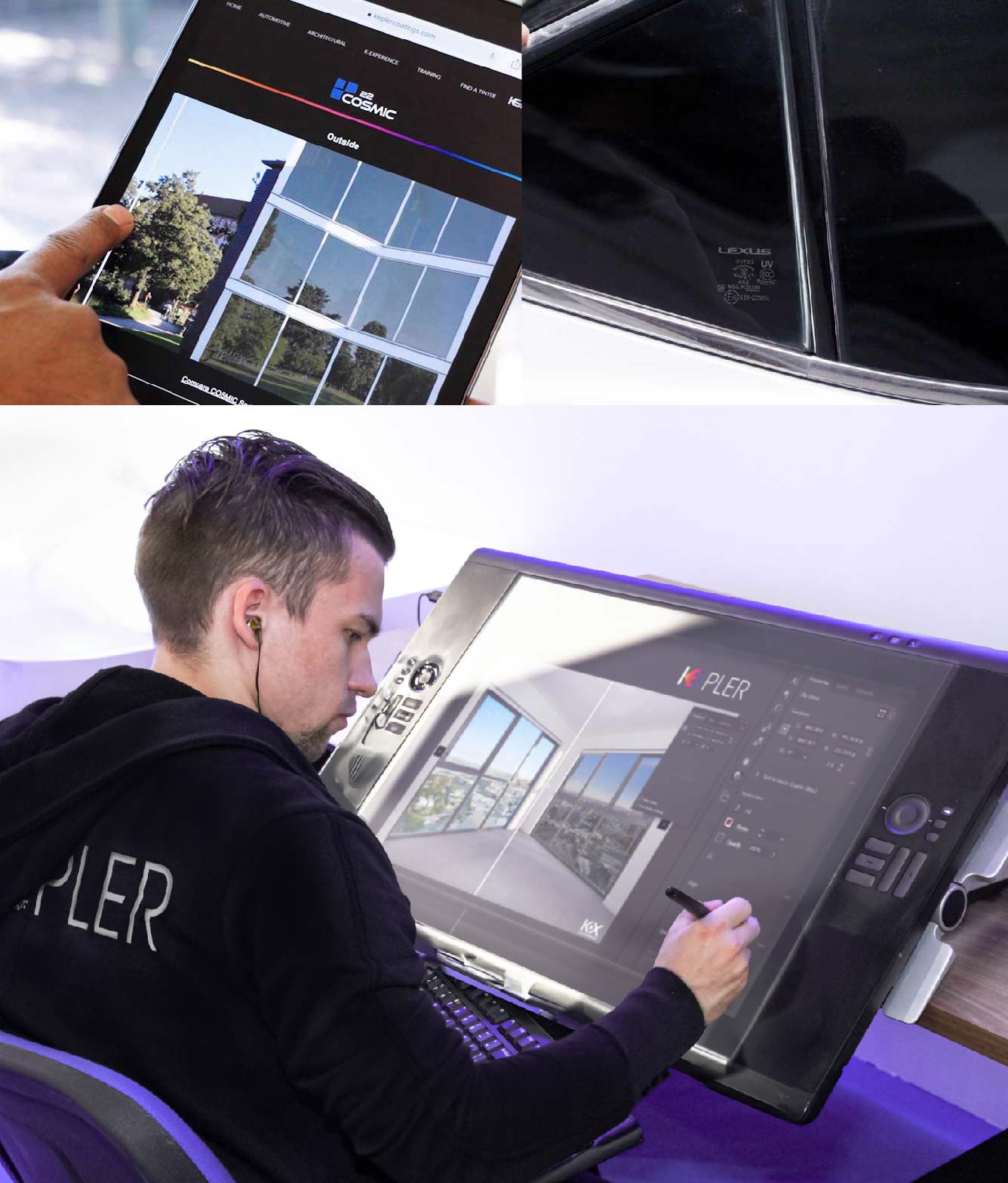 Kepler Specialist Performing Commercial Window Tinting in Carlisle Carlisle