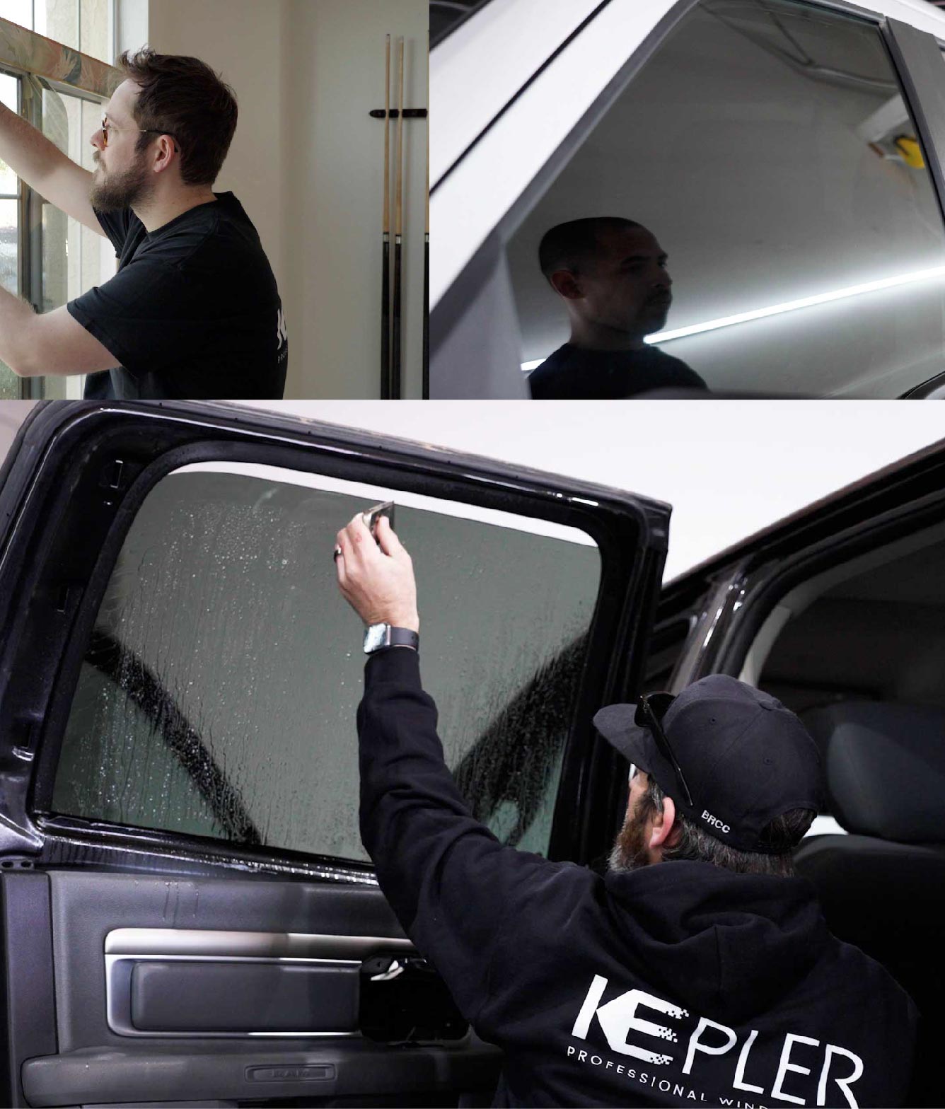 Kepler Window Tinting Specialists at Work in Holbrook, New York