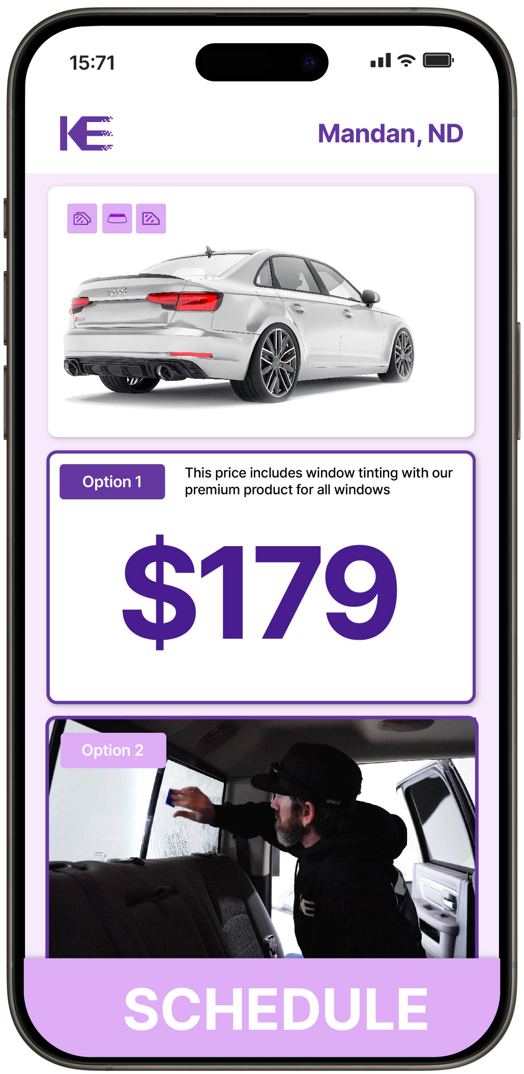View Affordable Car Window Tinting Costs in Mandan, North Dakota