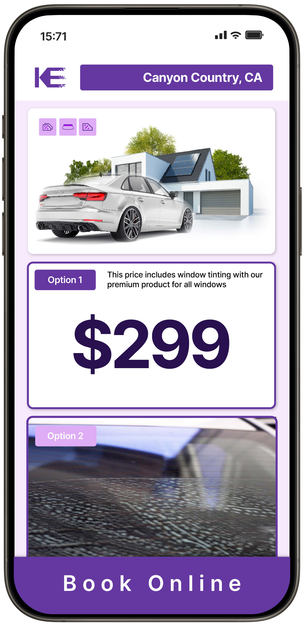 View Competitive Tesla Window Tinting Costs in Rancho Santa Margarita, California