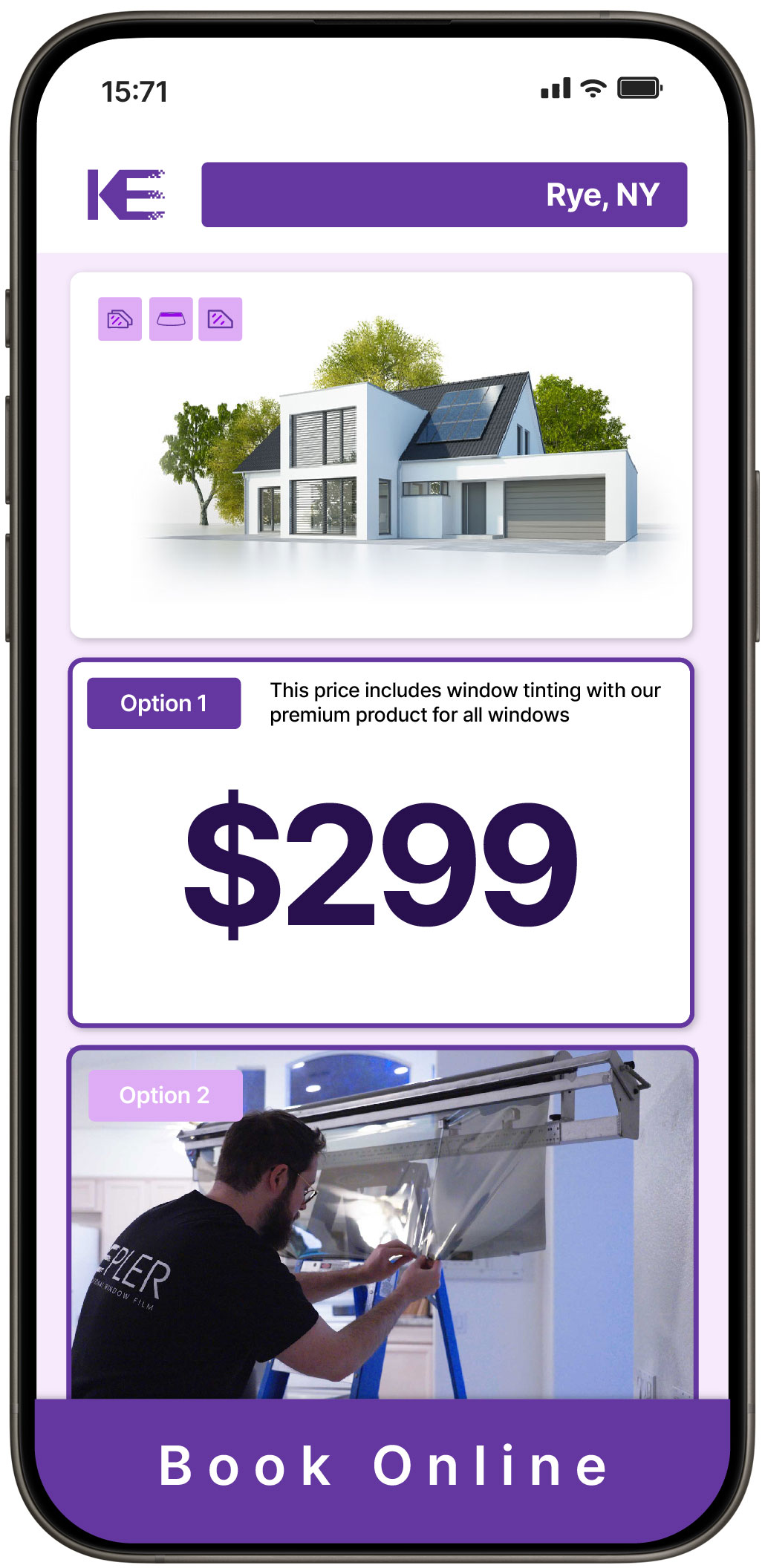 View Affordable Home Window Tinting Prices in Rye, New York