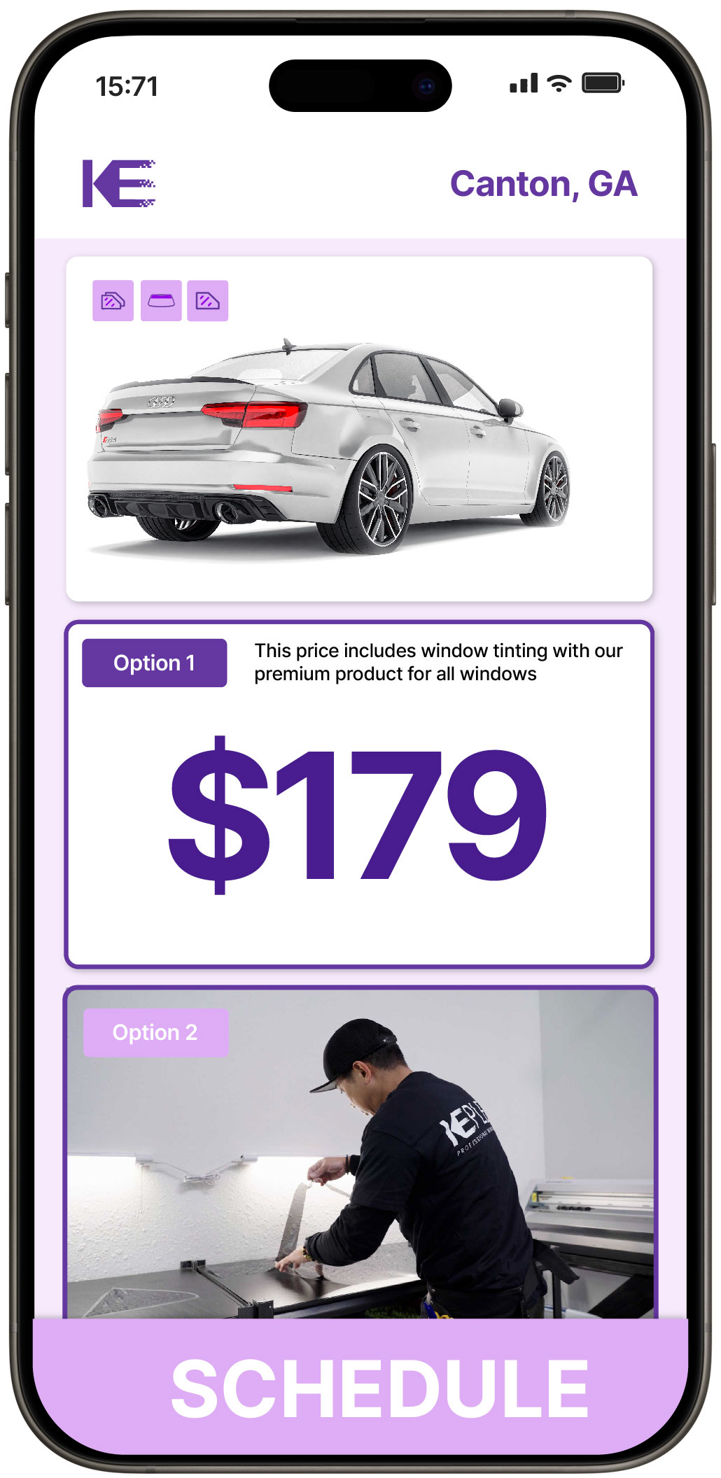 View Reasonable Car Window Tinting Costs in Canton, Georgia