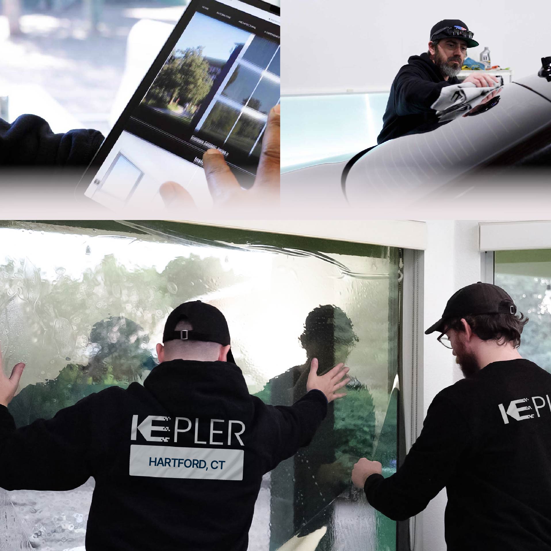 Kepler Specialist Performing Commercial Window Tinting in Hartford Hartford