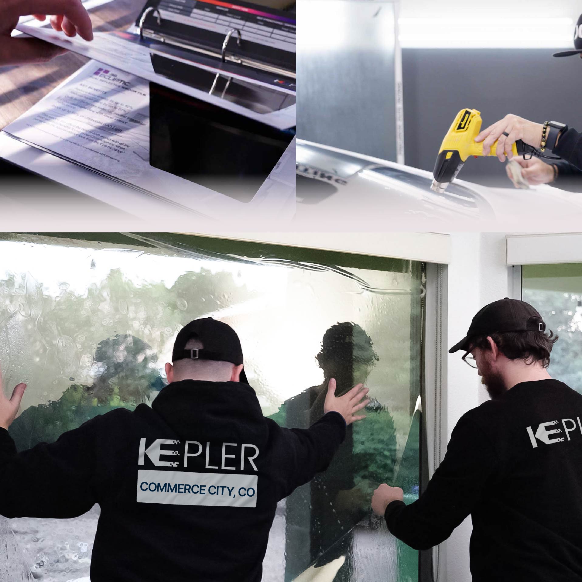 Kepler Specialist Performing Commercial Window Tinting in Commerce City Commerce City