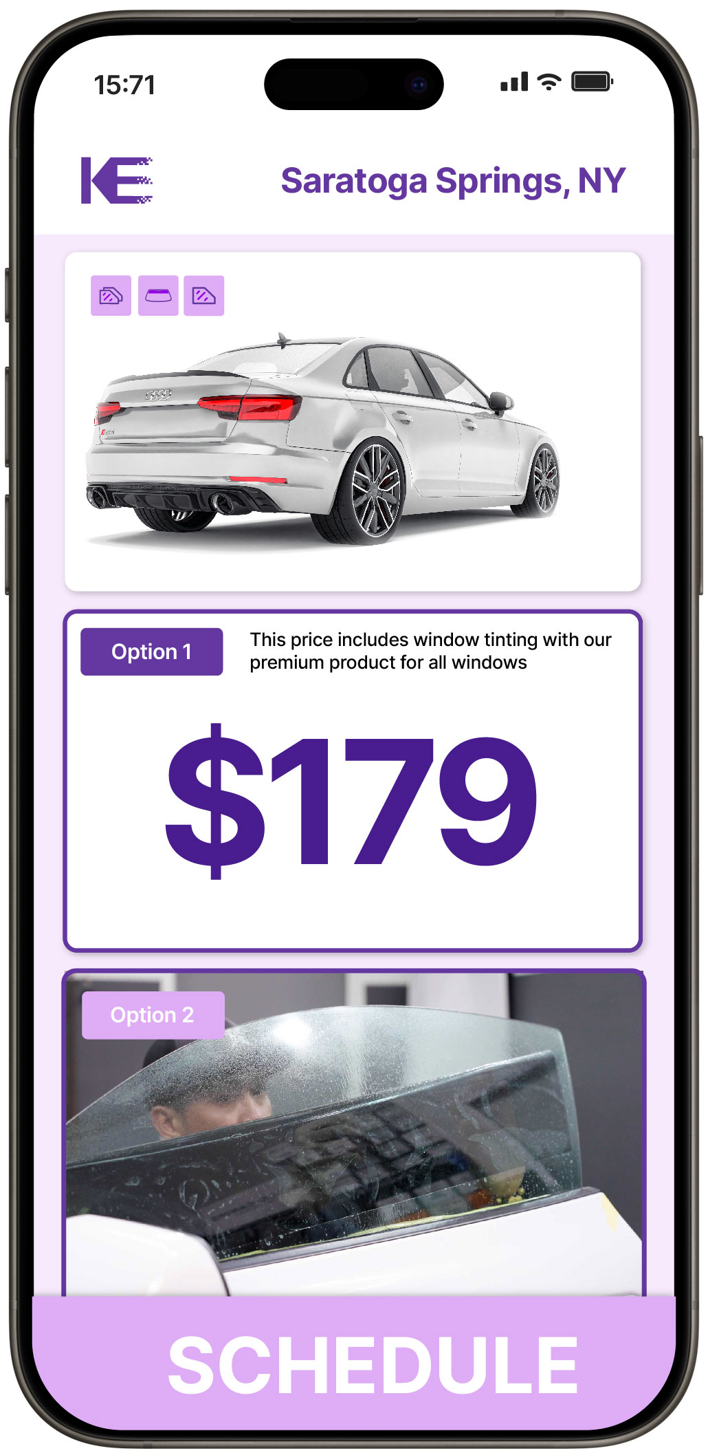 View Affordable Car Window Tinting Costs in Saratoga Springs, New York