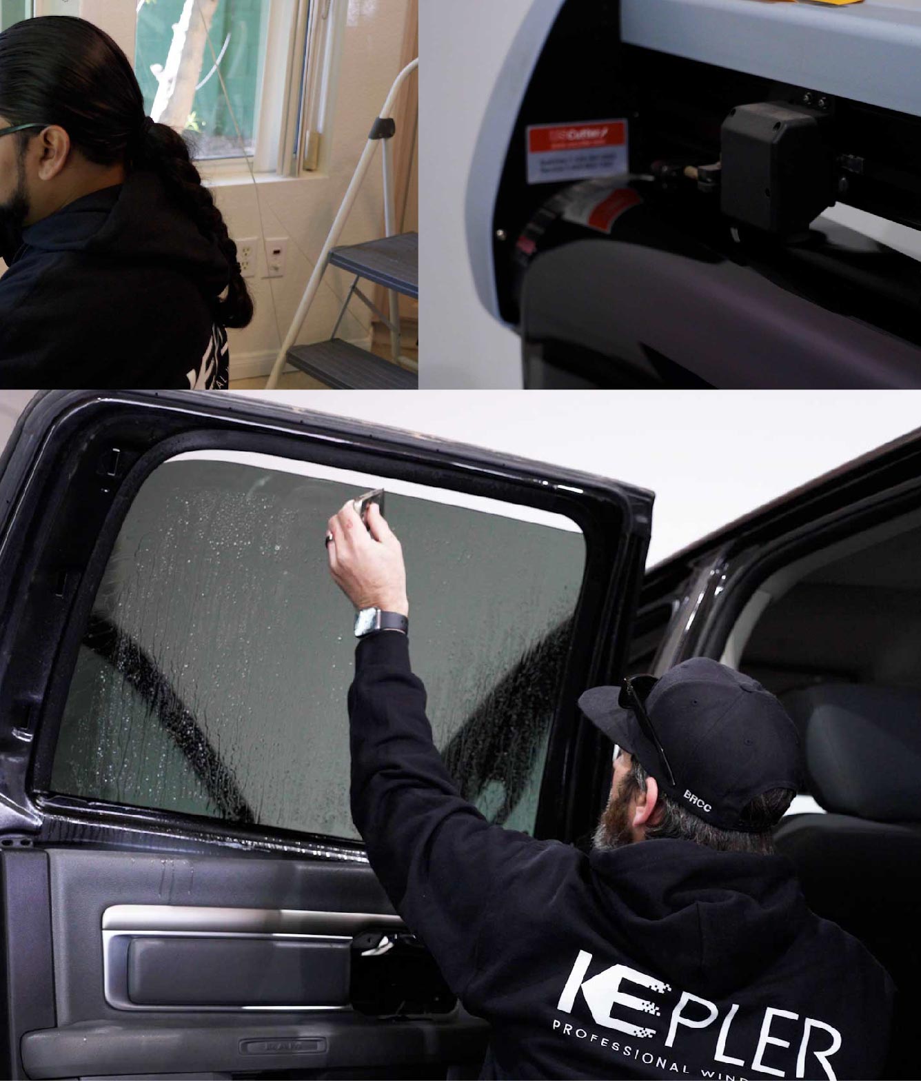 Kepler Window Tinting Specialists at Work in Concord, California