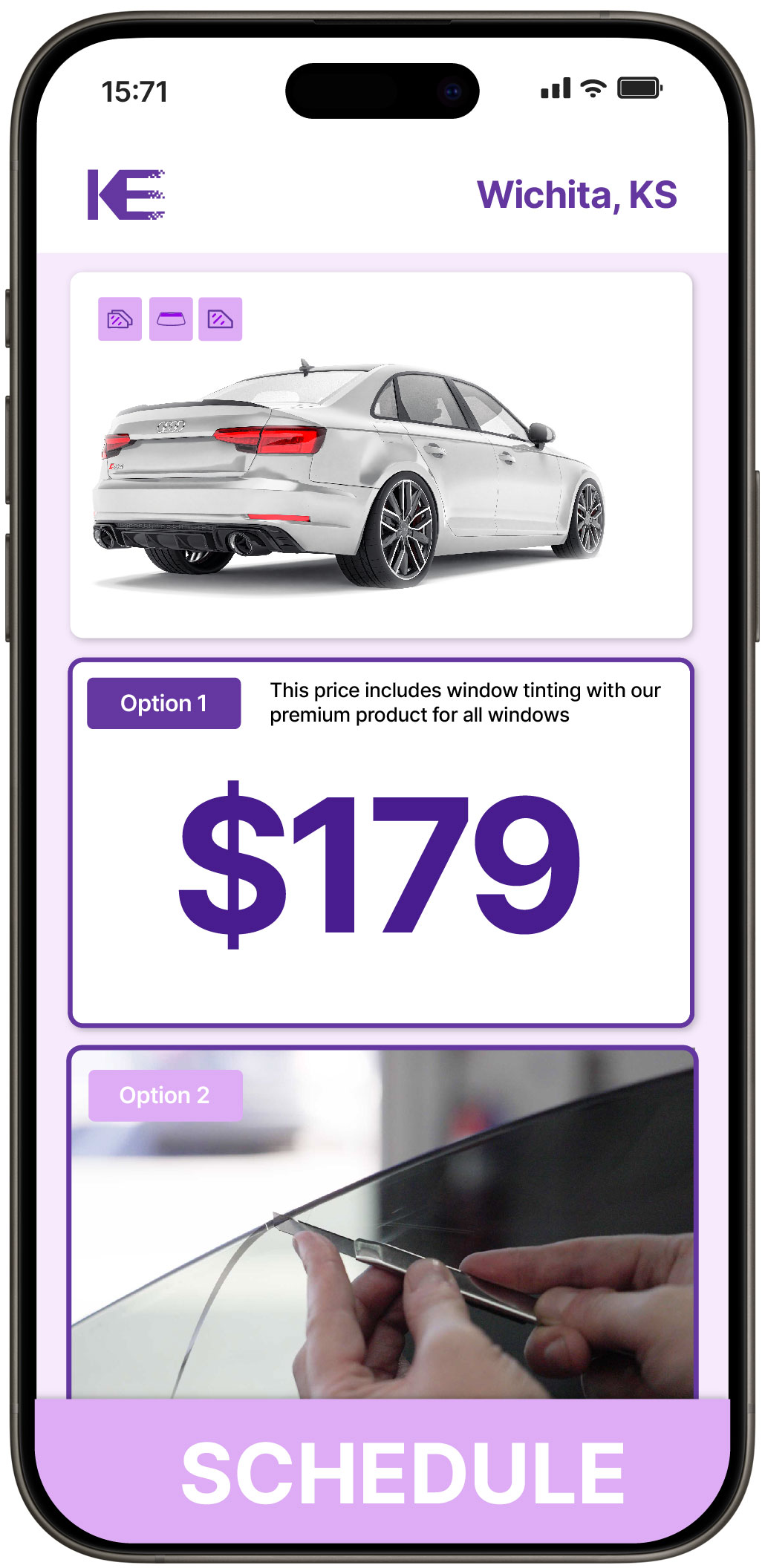View Reasonable Car Window Tinting Costs in Wichita, Kansas