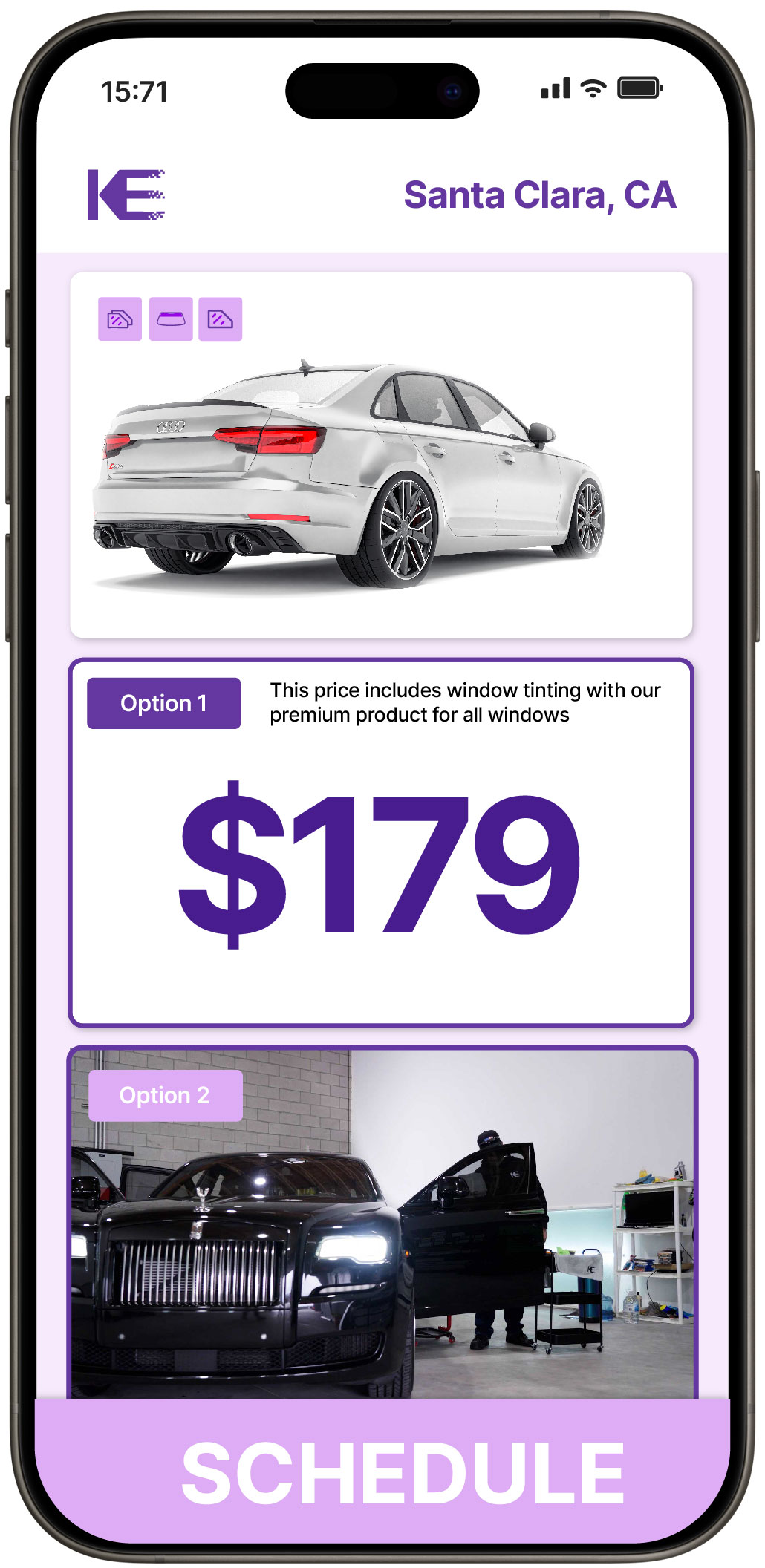 View Competitive Car Window Tinting Costs in Santa Clara, California