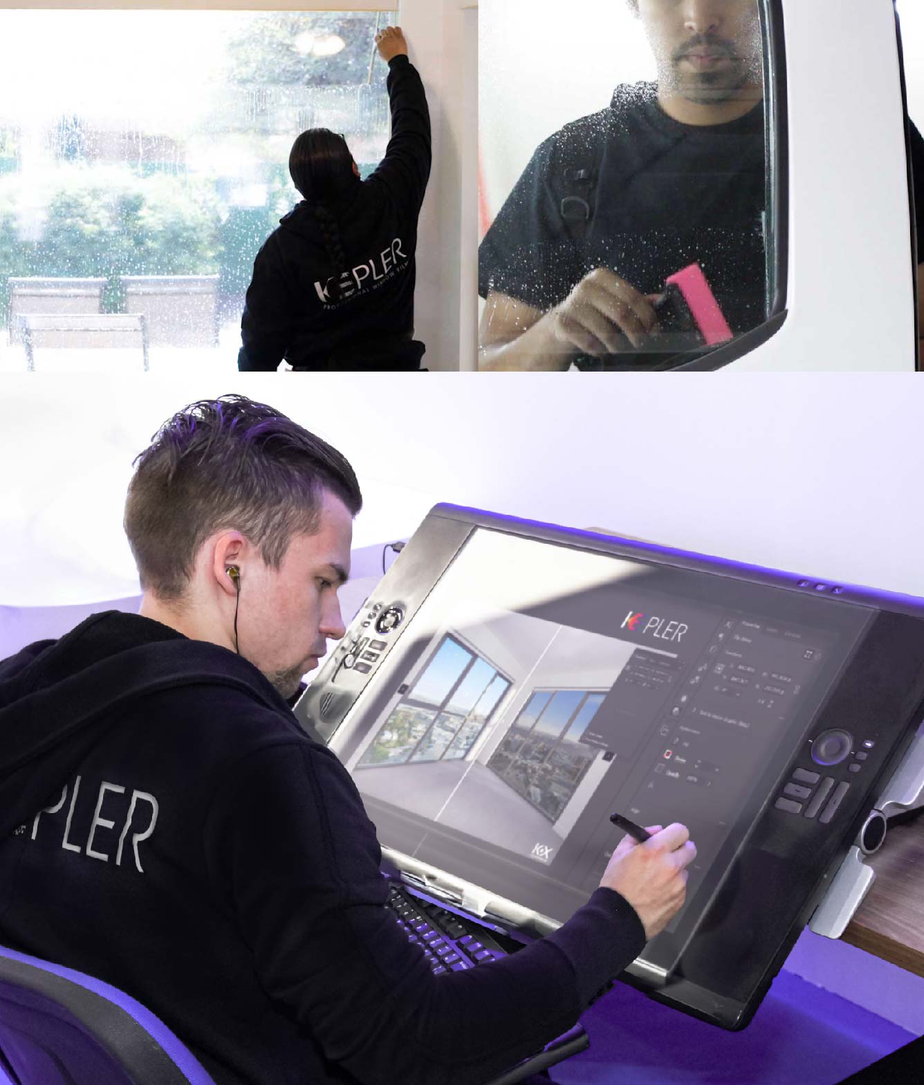 Kepler Specialist Performing Commercial Window Tinting in Springdale Springdale