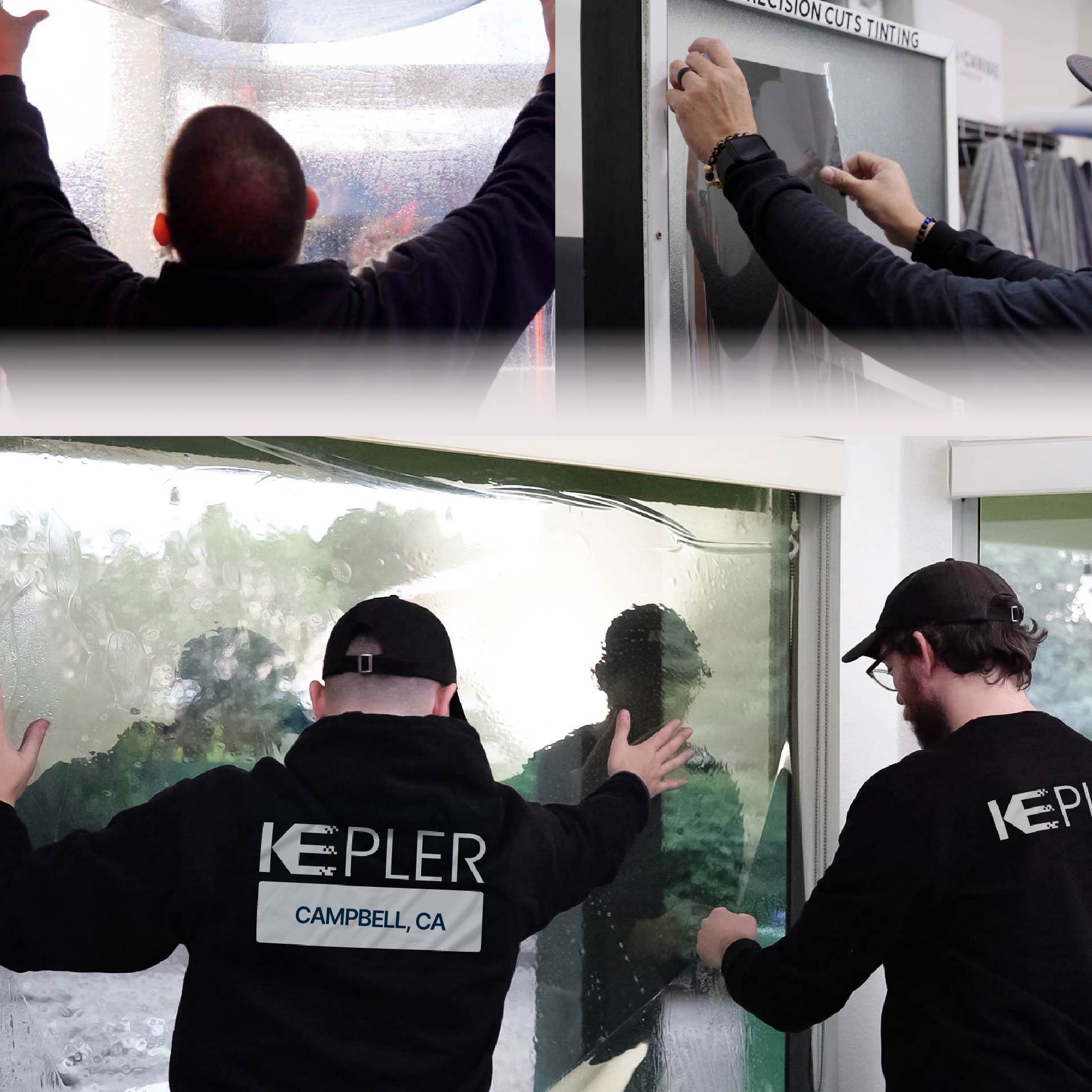 Kepler Specialist Performing Commercial Window Tinting in Campbell Campbell