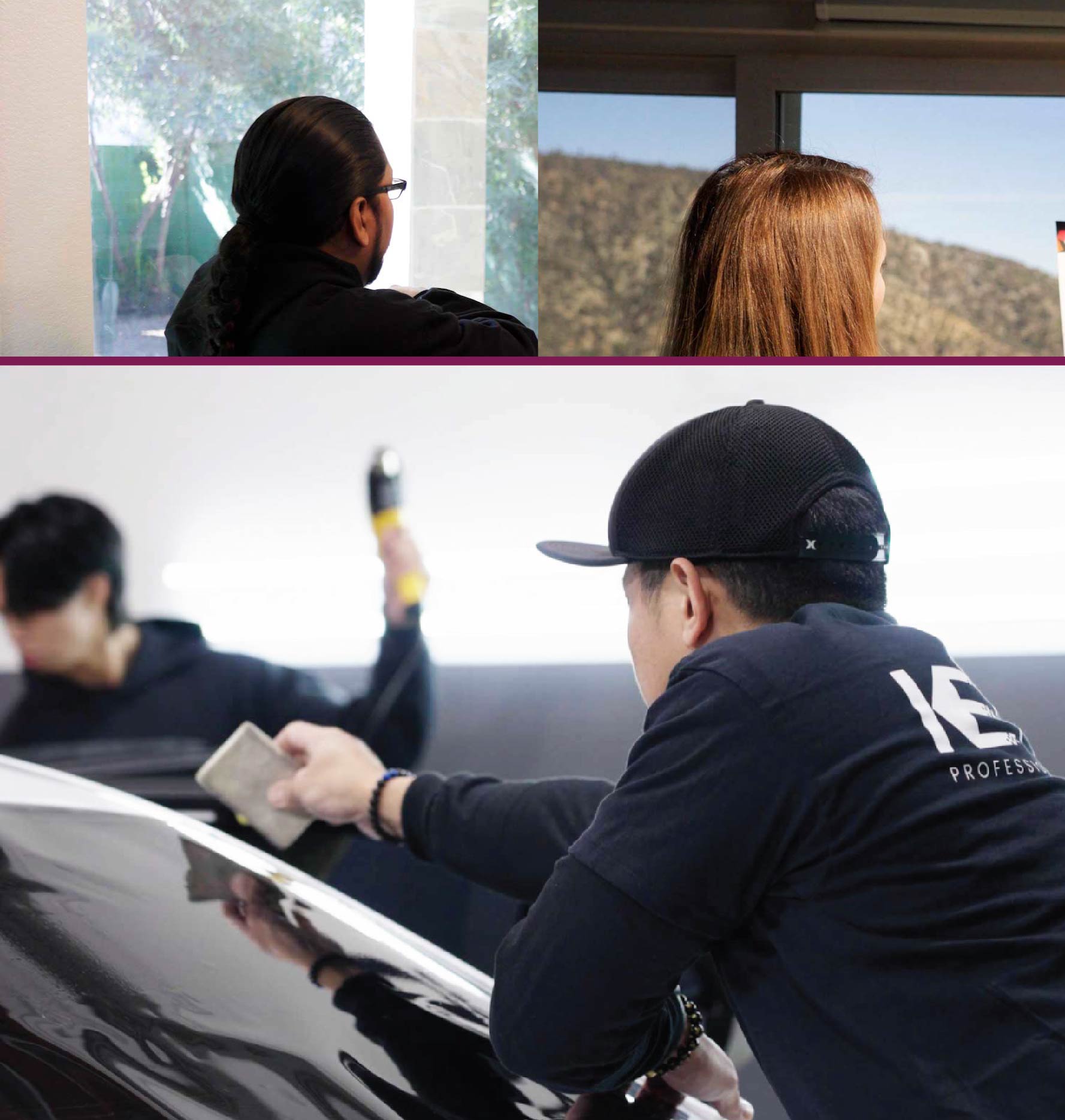 Car Window Tinting Specialists at Work in Kentucky